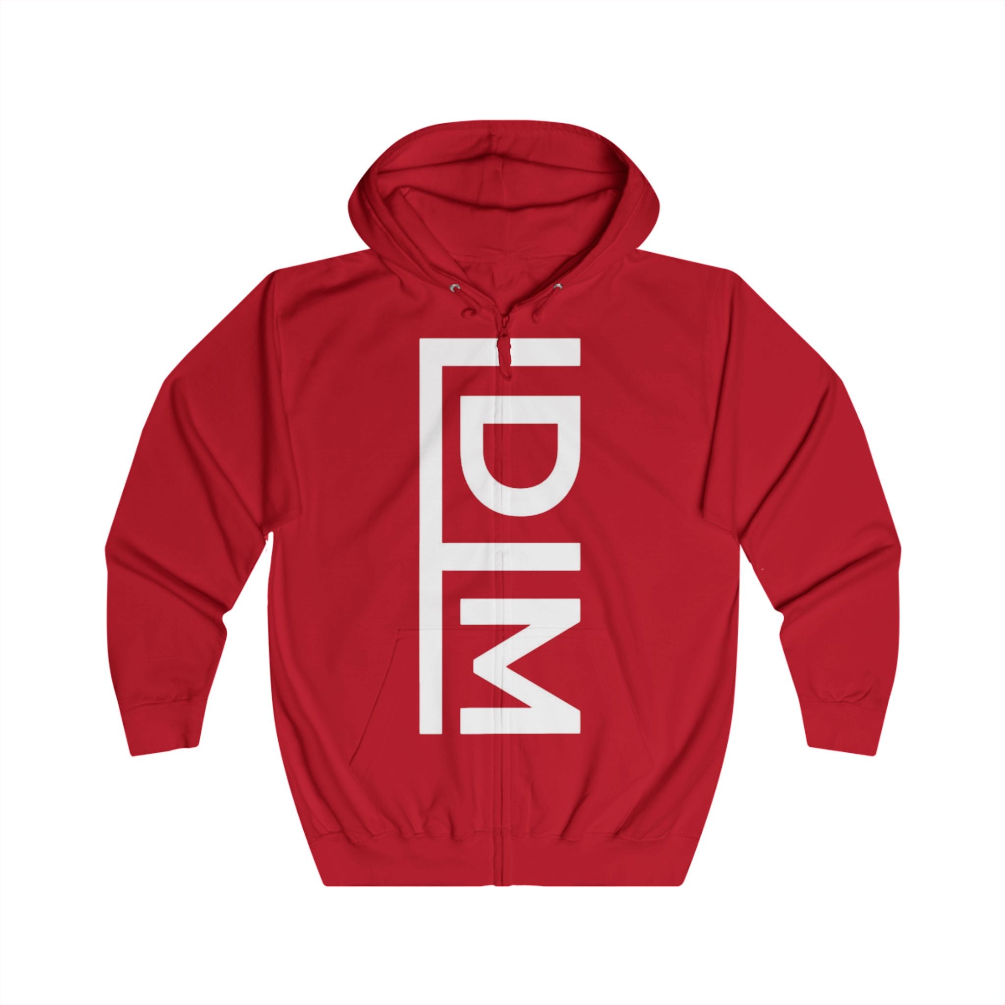 Love Died Loving Me - Unisex Zip Jacket (White Logo)