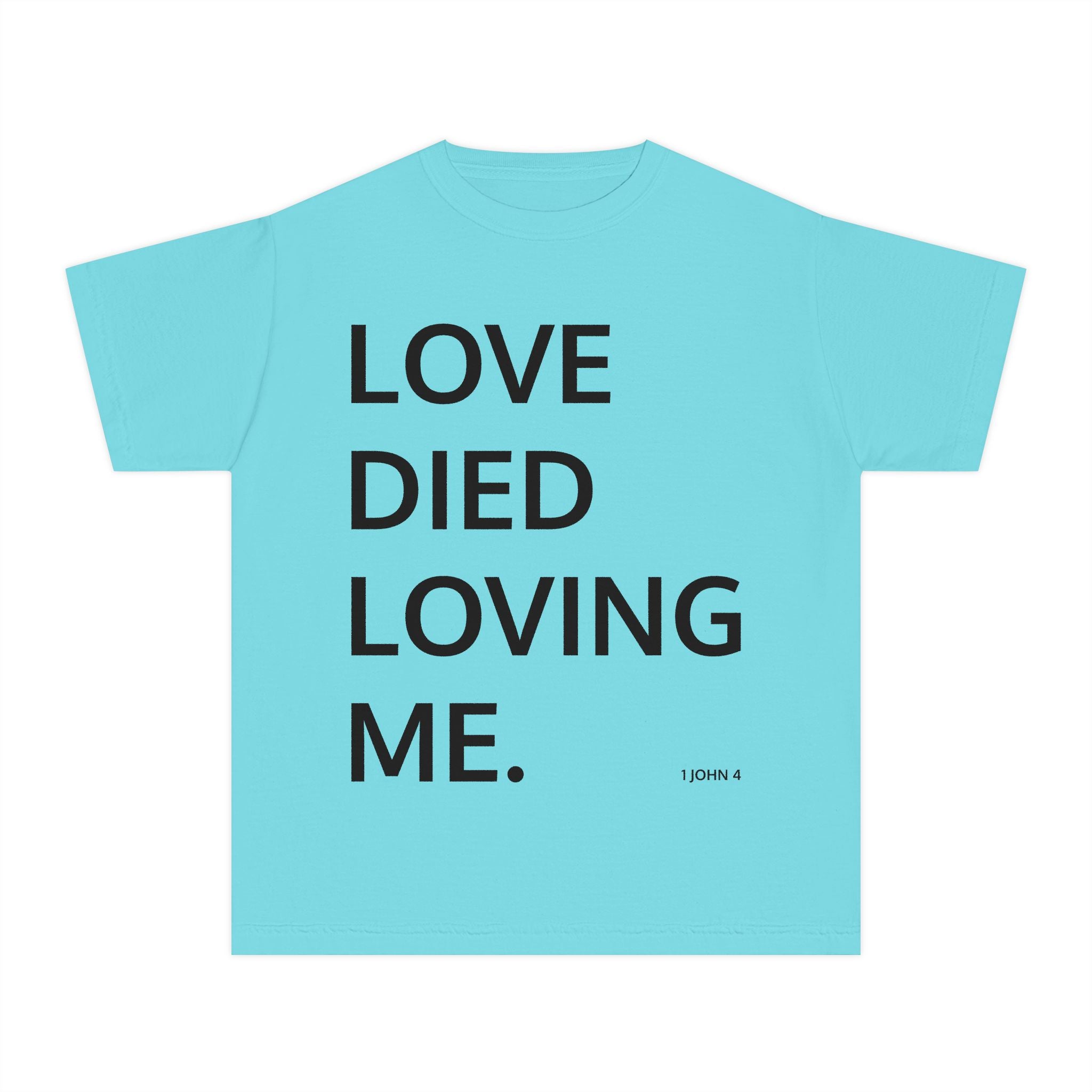 Love Died Loving Me - Youth Tee (Black Back Logo)