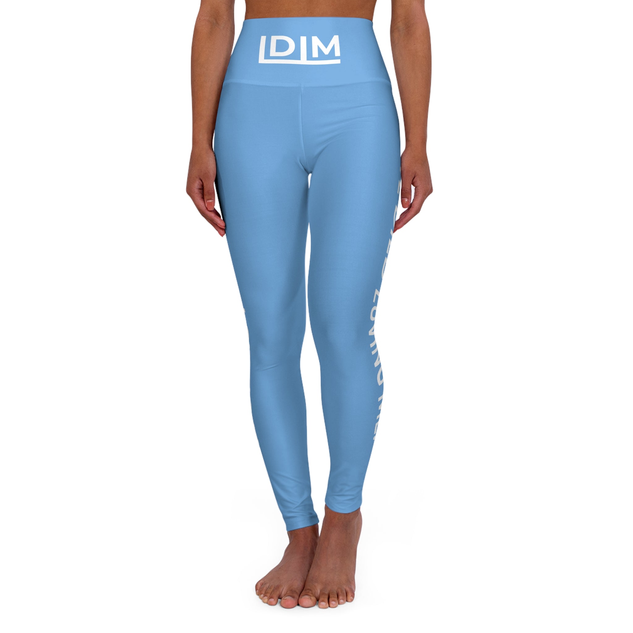 Love Died Loving Me - Women's Leggings (Baby Blue)