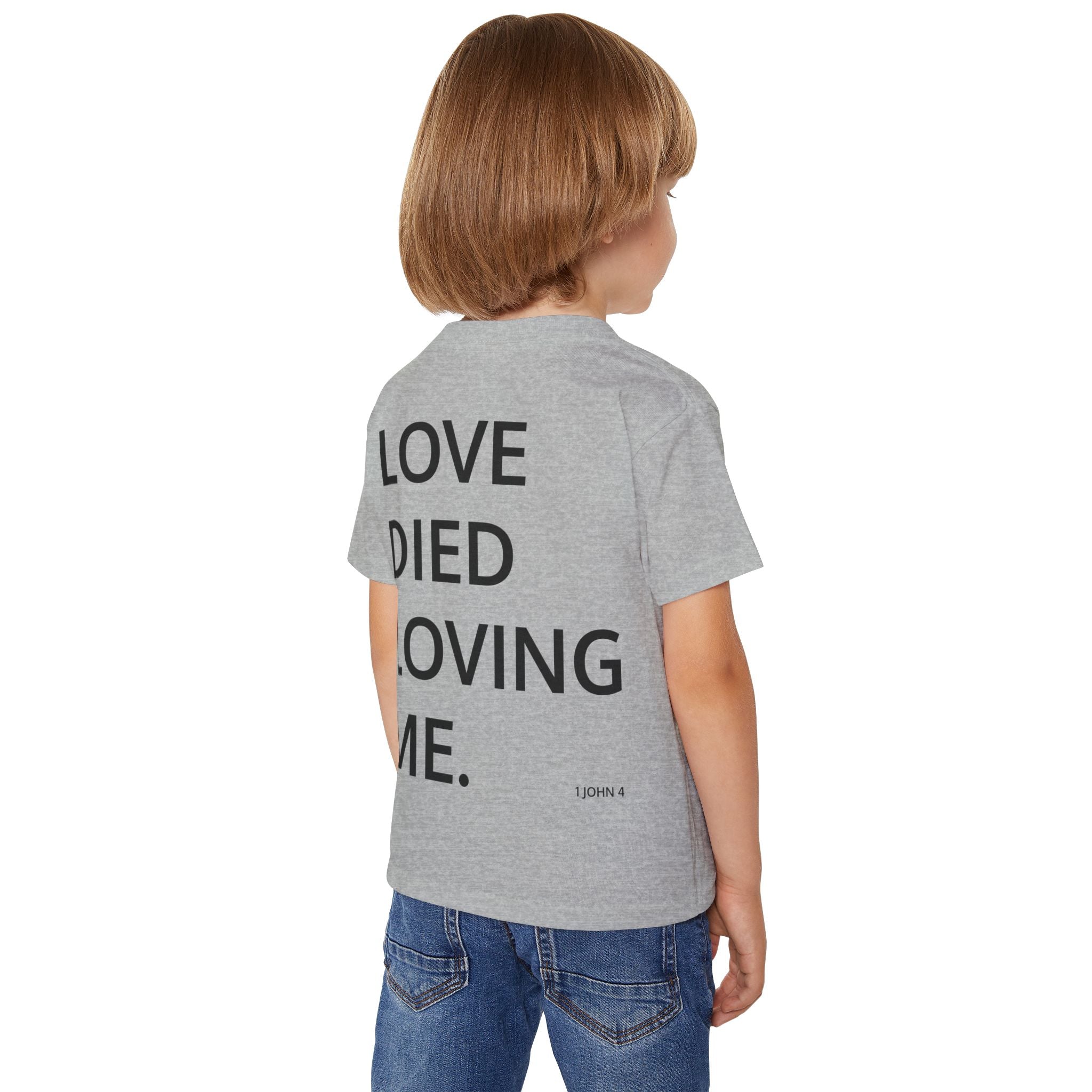 Love Died Loving Me - Toddler T-Shirt (Black Front Logo)