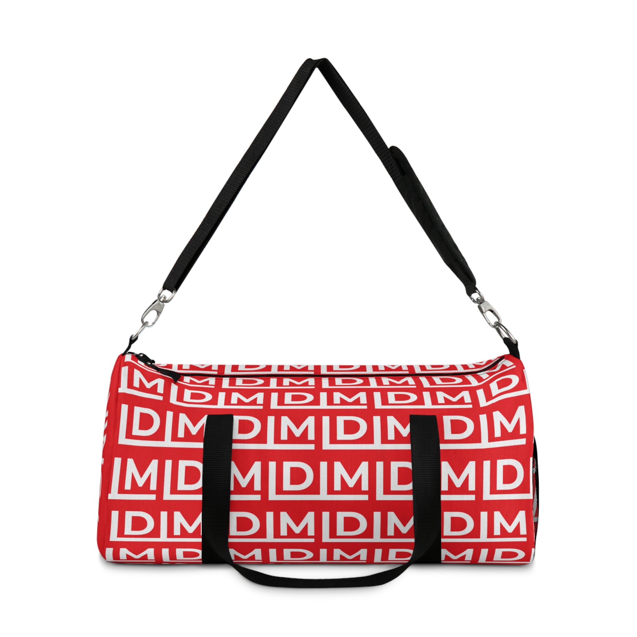 Love Died Loving Me - Travel Duffel Bag (Red/White)