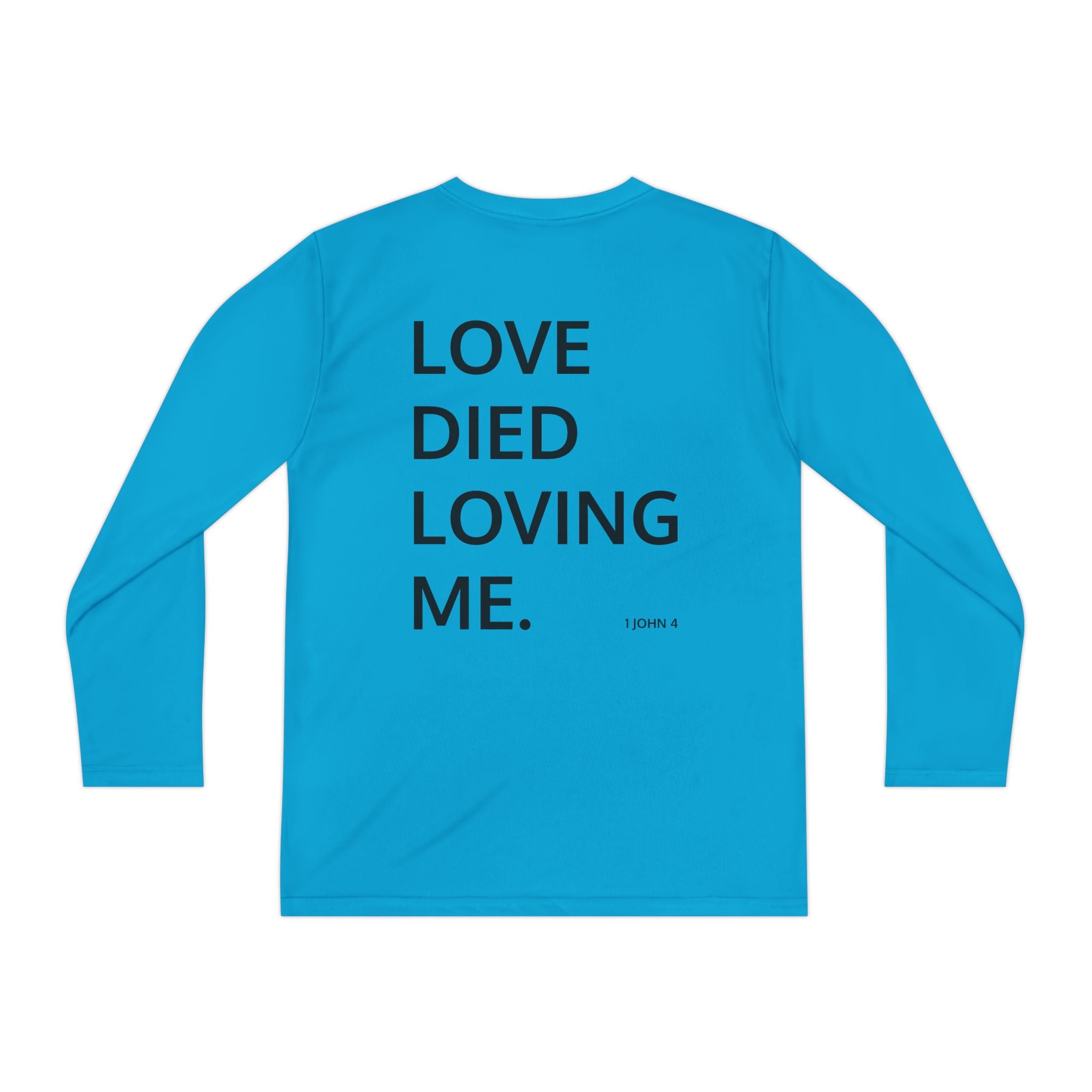 Love Died Loving Me - Youth Long Sleeve (Black Logo)