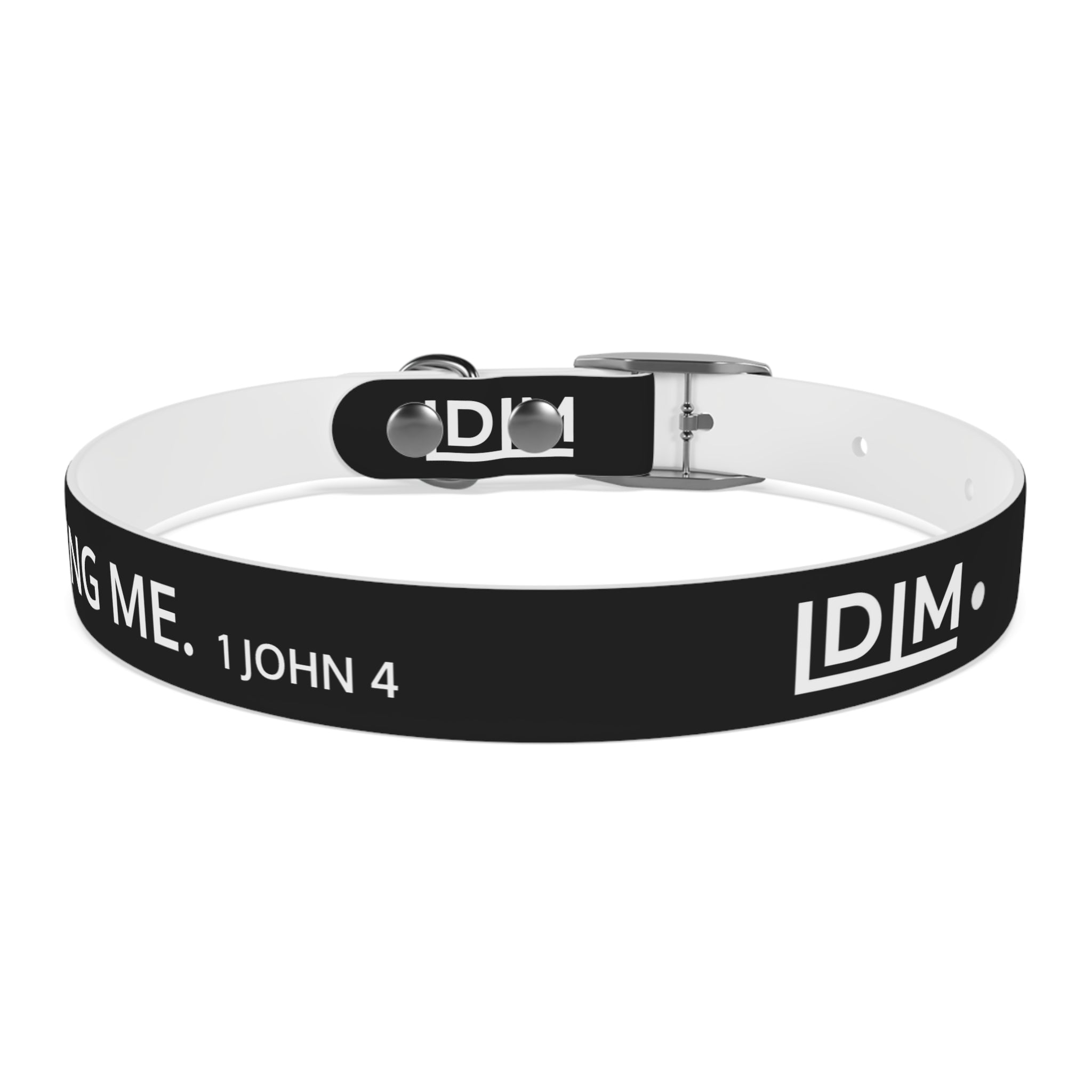 Love Died Loving Me - Black Dog Collar