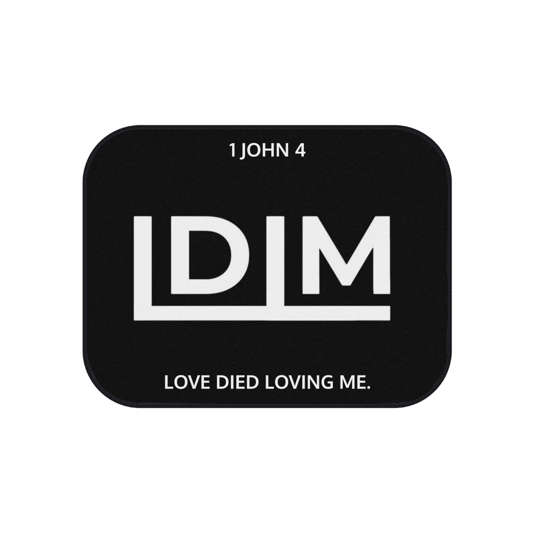 Love Died Loving Me - Car Mats Set (Black)