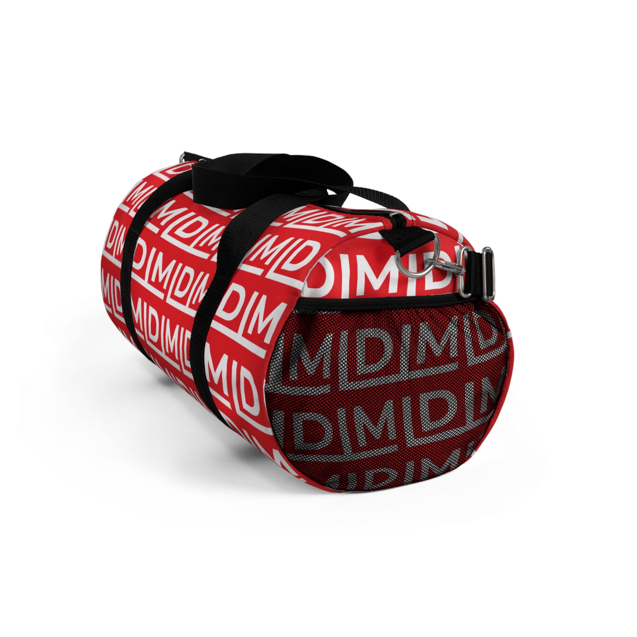 Love Died Loving Me - Travel Duffel Bag (Red/White)