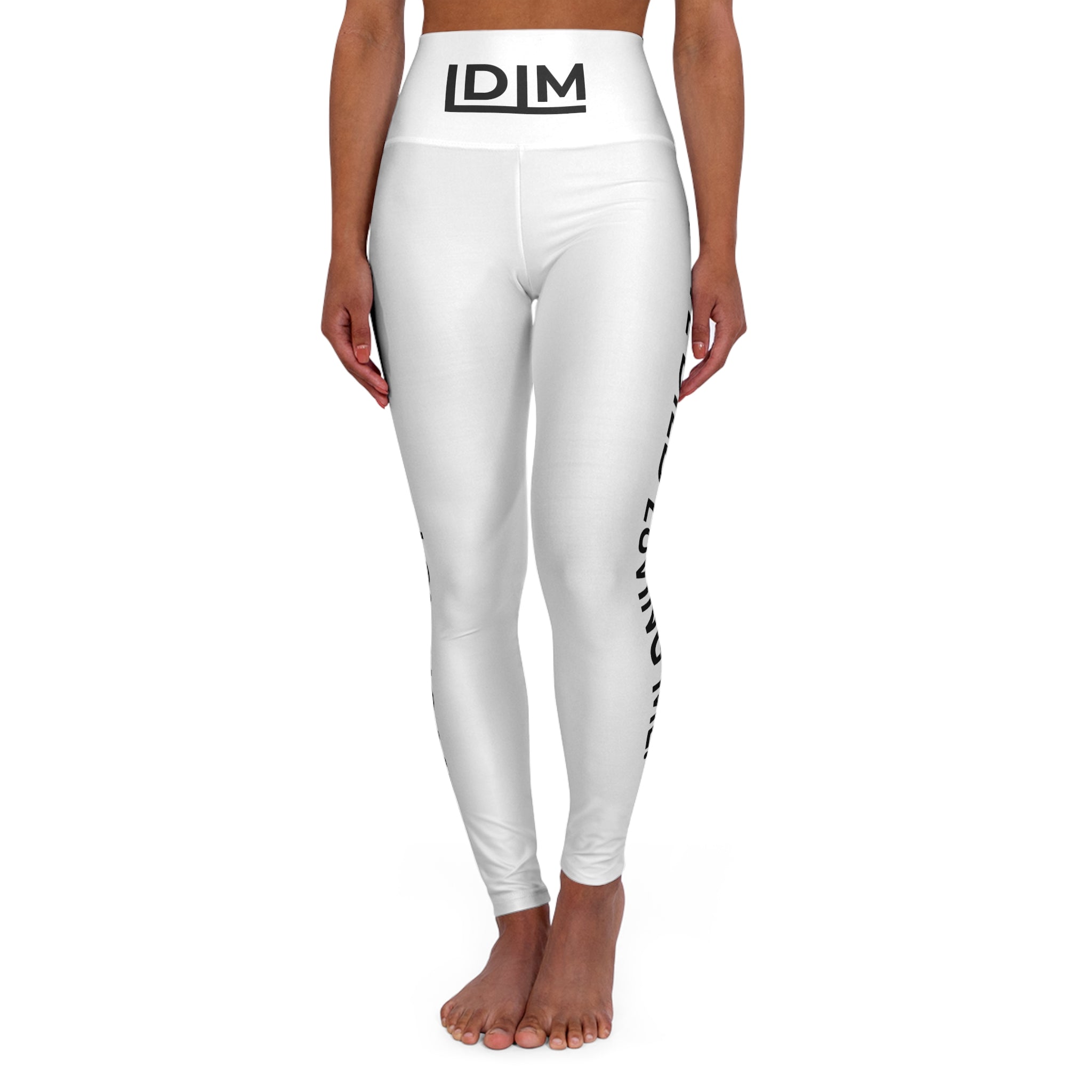 Love Died Loving Me - Women's Leggings (White)