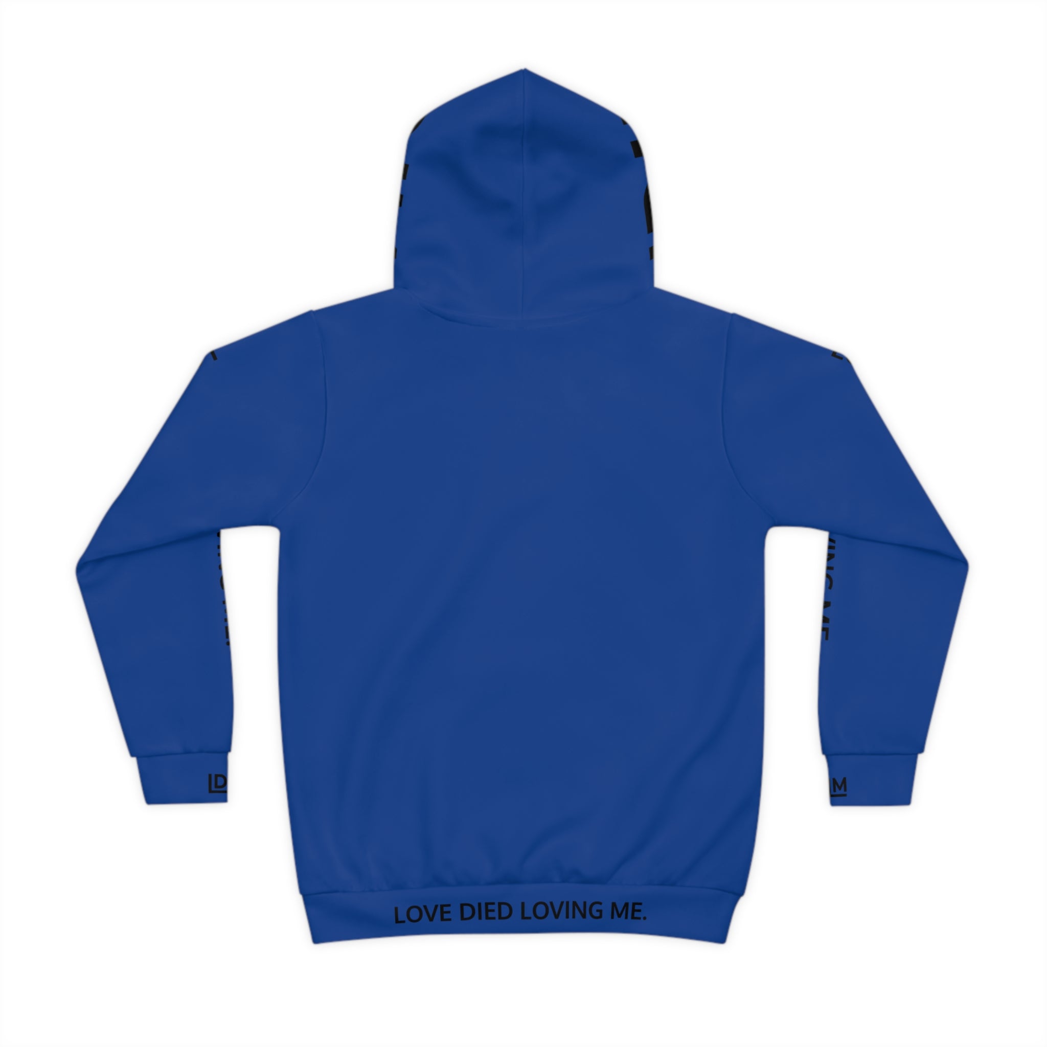 Love Died Loving Me - Kids Hoodie (Royal Blue/Black)