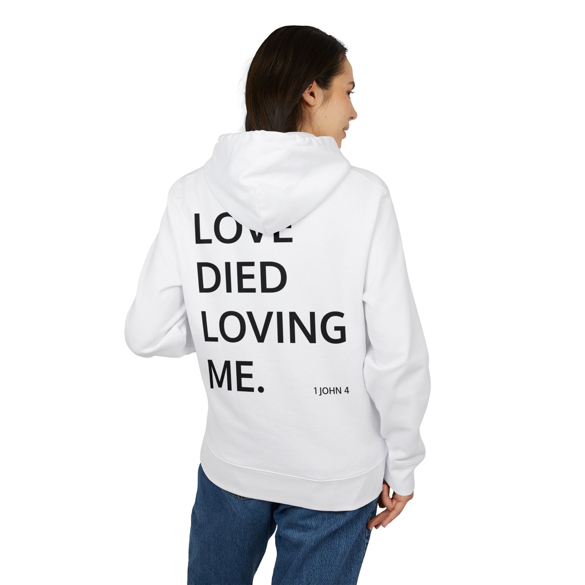 Love Died Loving Me - Unisex Hoodie (Black Horiz Logo)