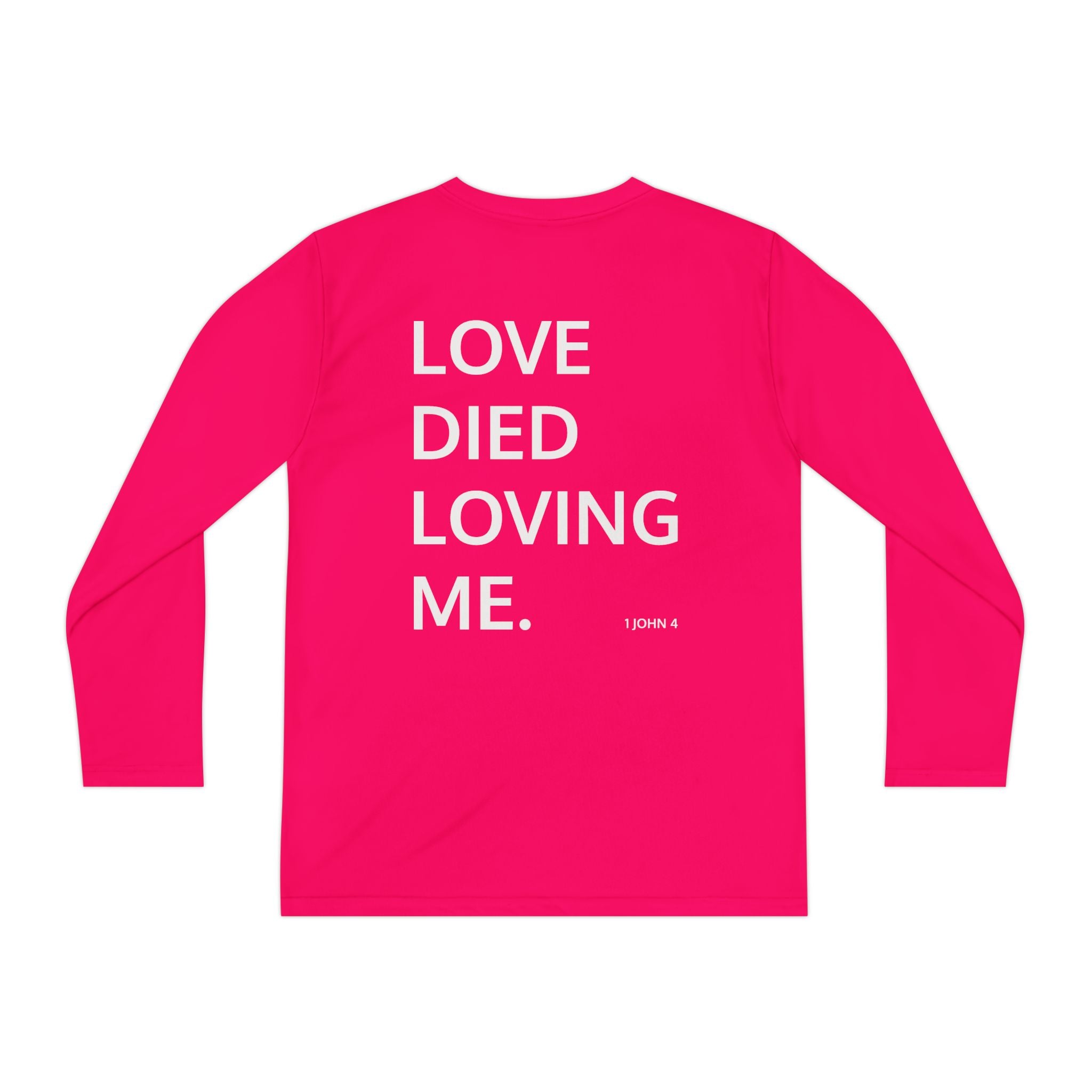 Love Died Loving Me - Youth Long Sleeve (White Logo)