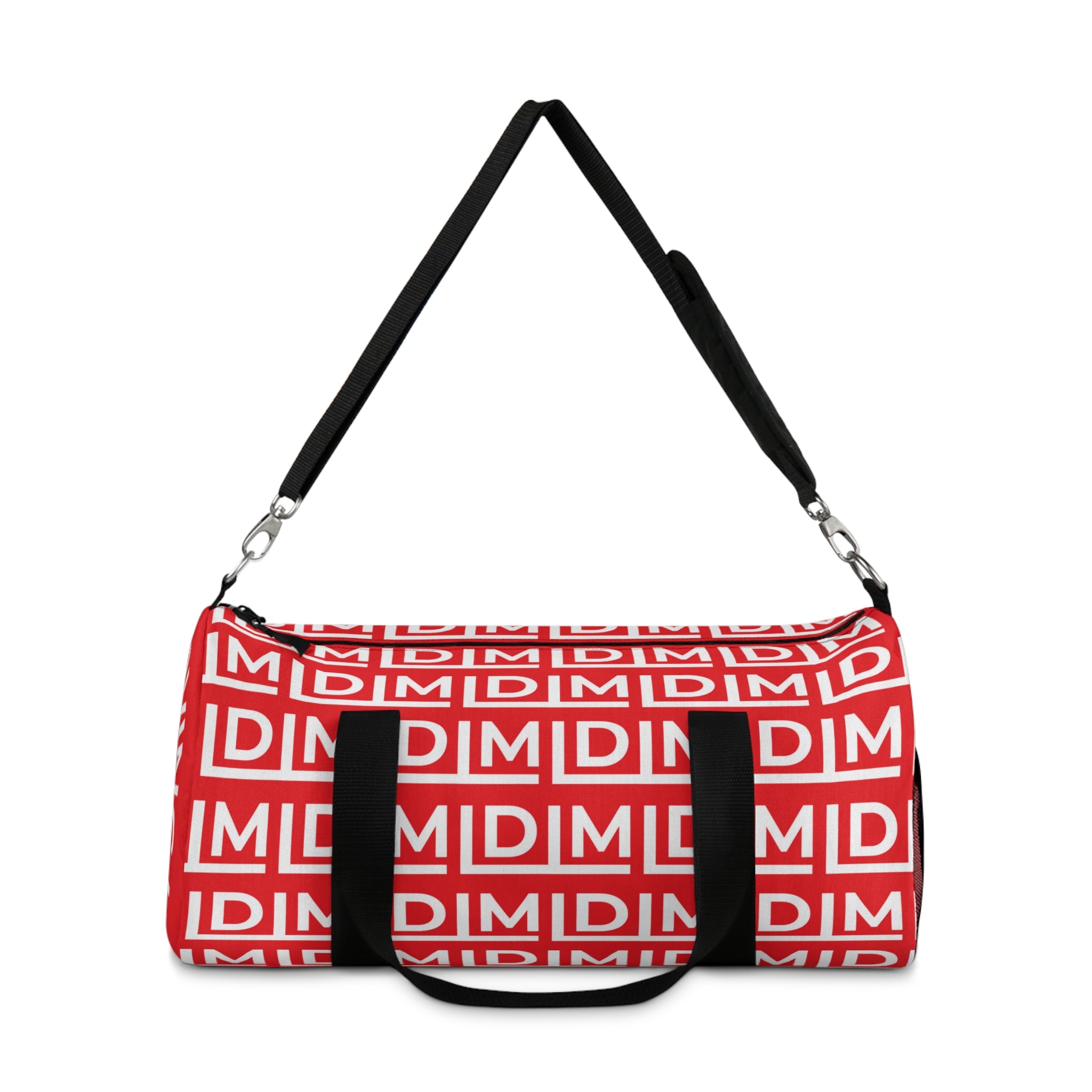 Love Died Loving Me - Travel Duffel Bag (Red/White)