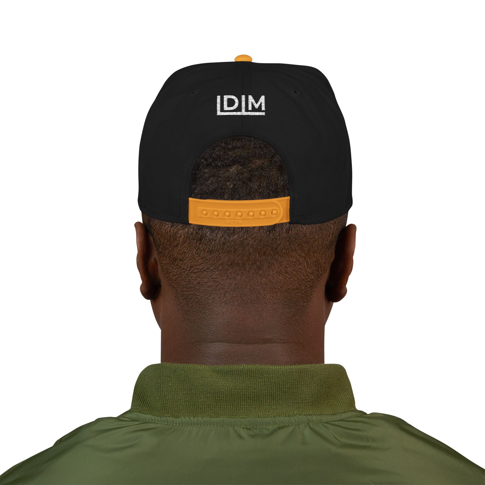 Love Died Loving Me - Embroidered Snapback Cap (White Logo)