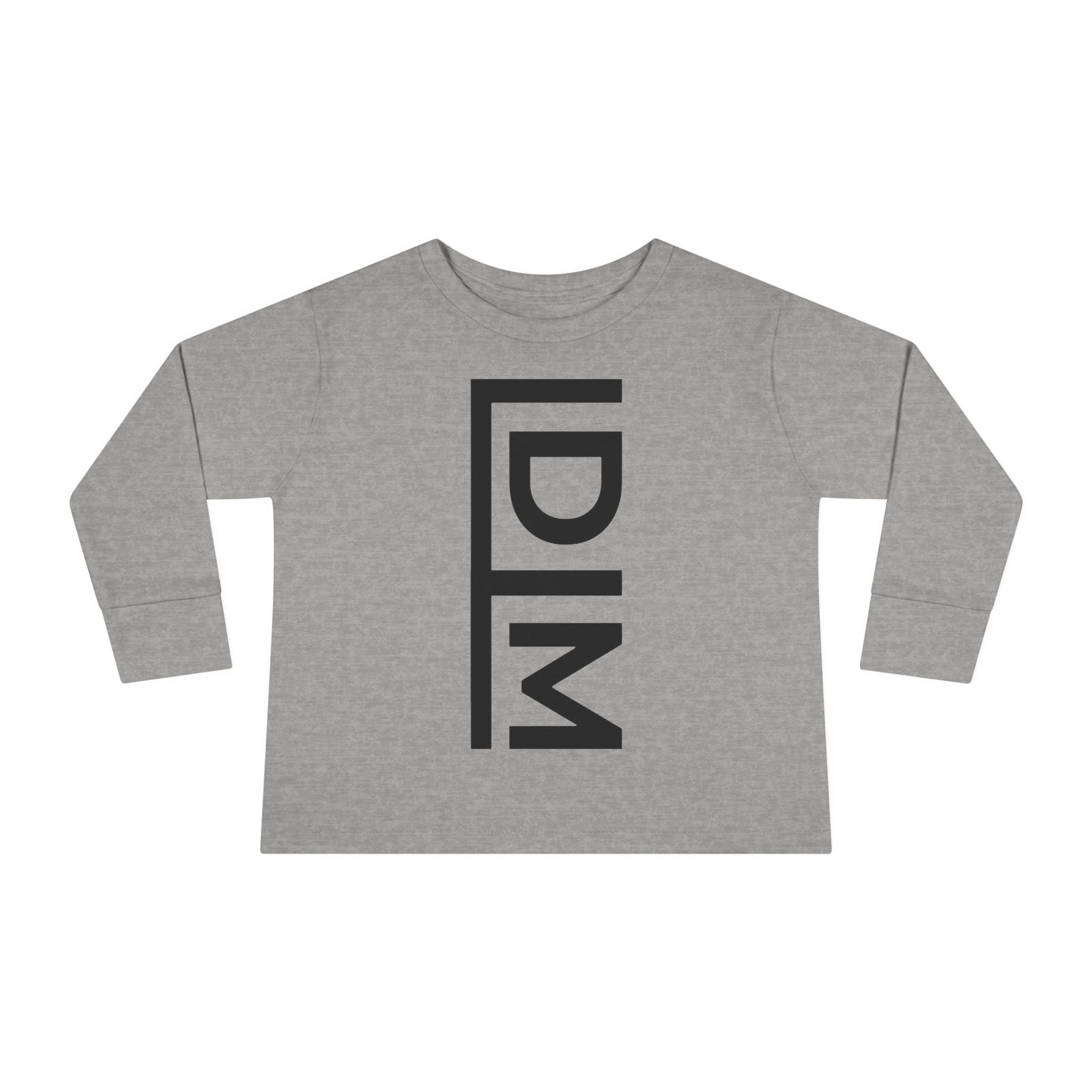Love Died Loving Me - Toddler Long Sleeve Tee (Black Logo)