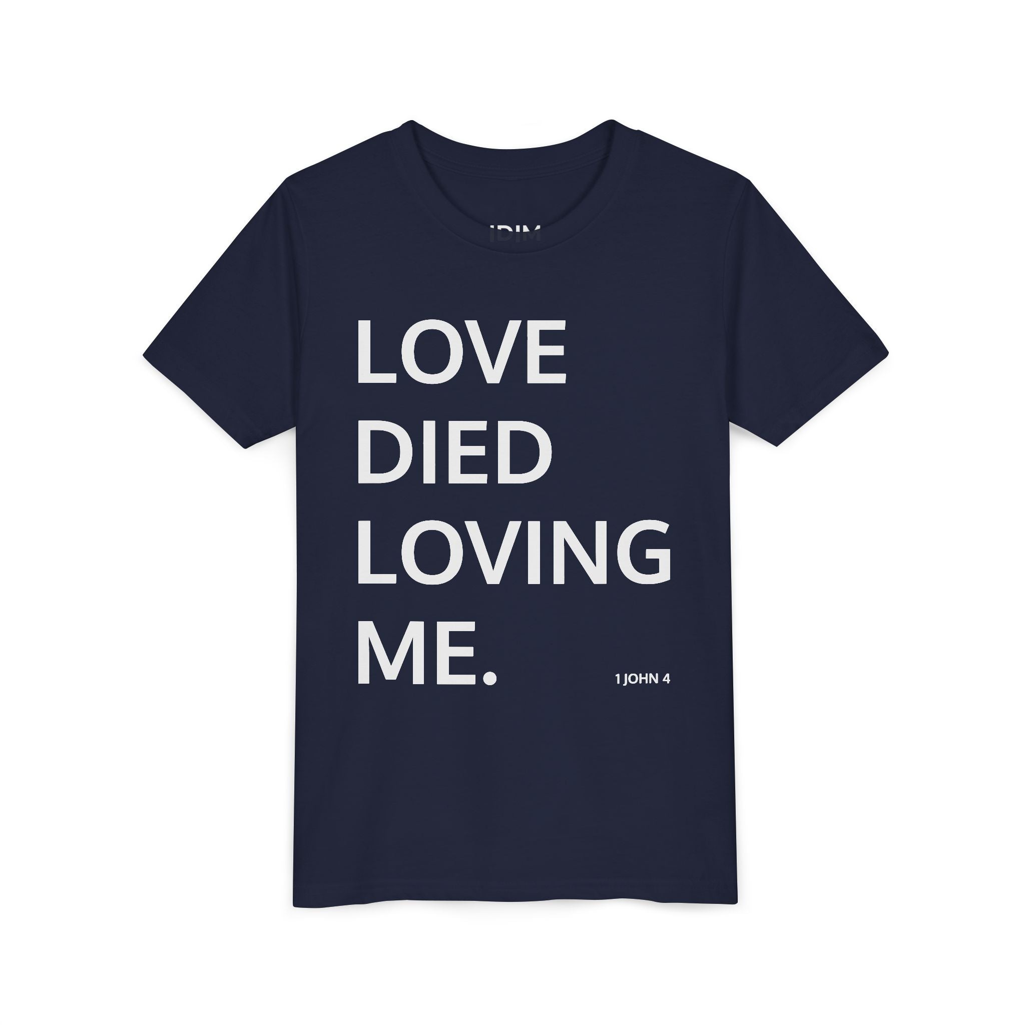 Love Died Loving Me - Youth Tee (Black Back Logo)