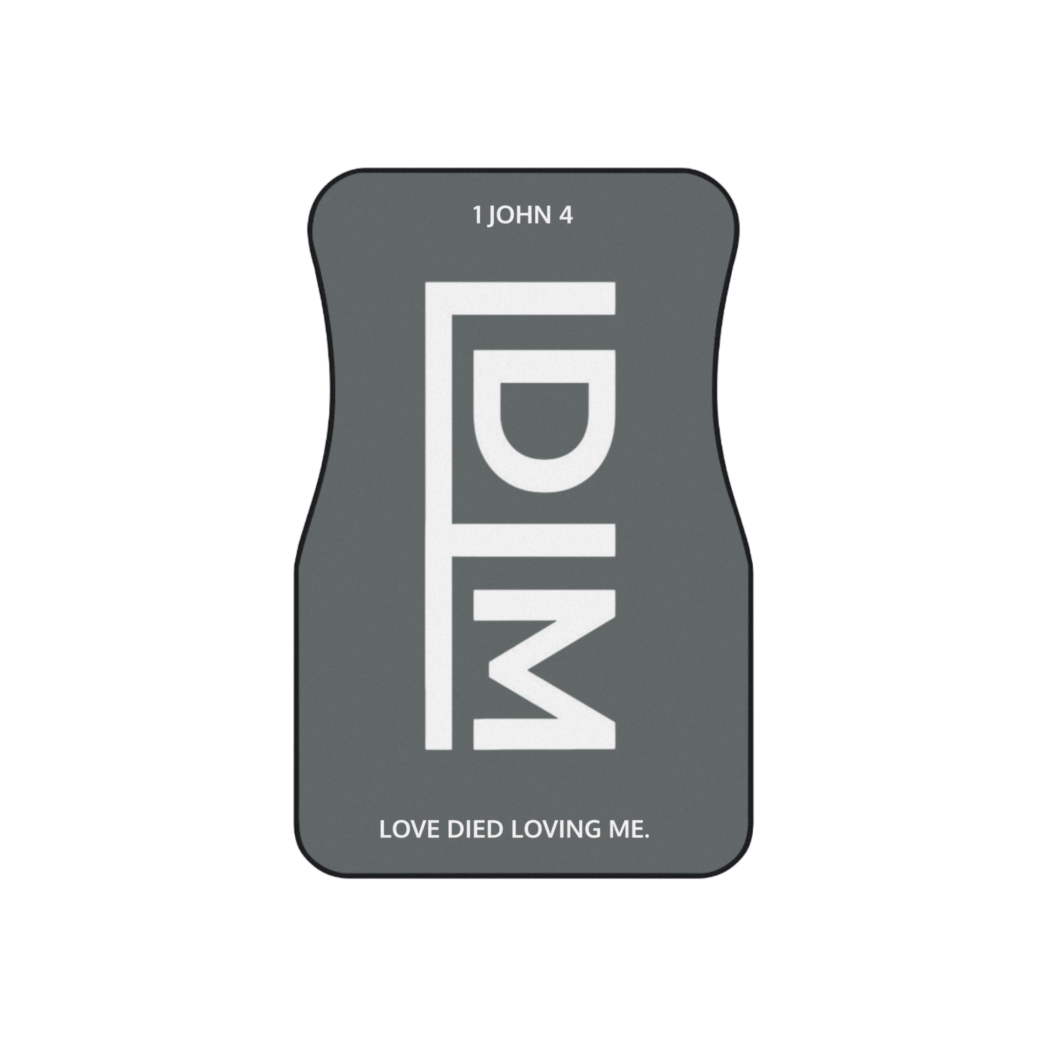 Love Died Loving Me - Car Mats Set (Grey)