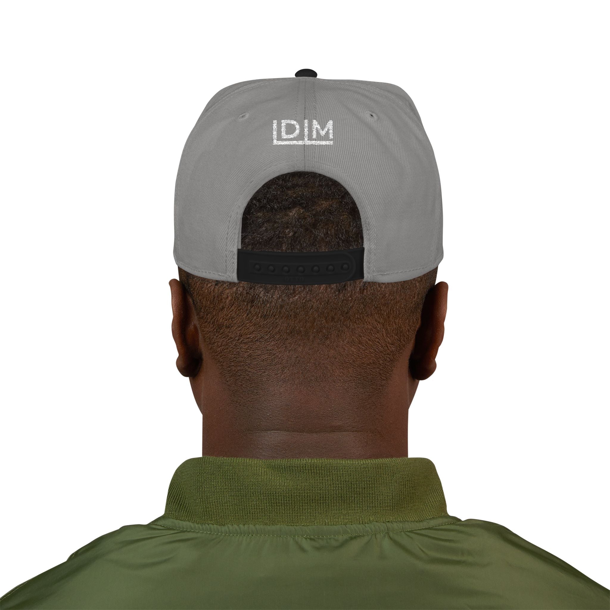 Love Died Loving Me - Embroidered Snapback Cap (White Logo)