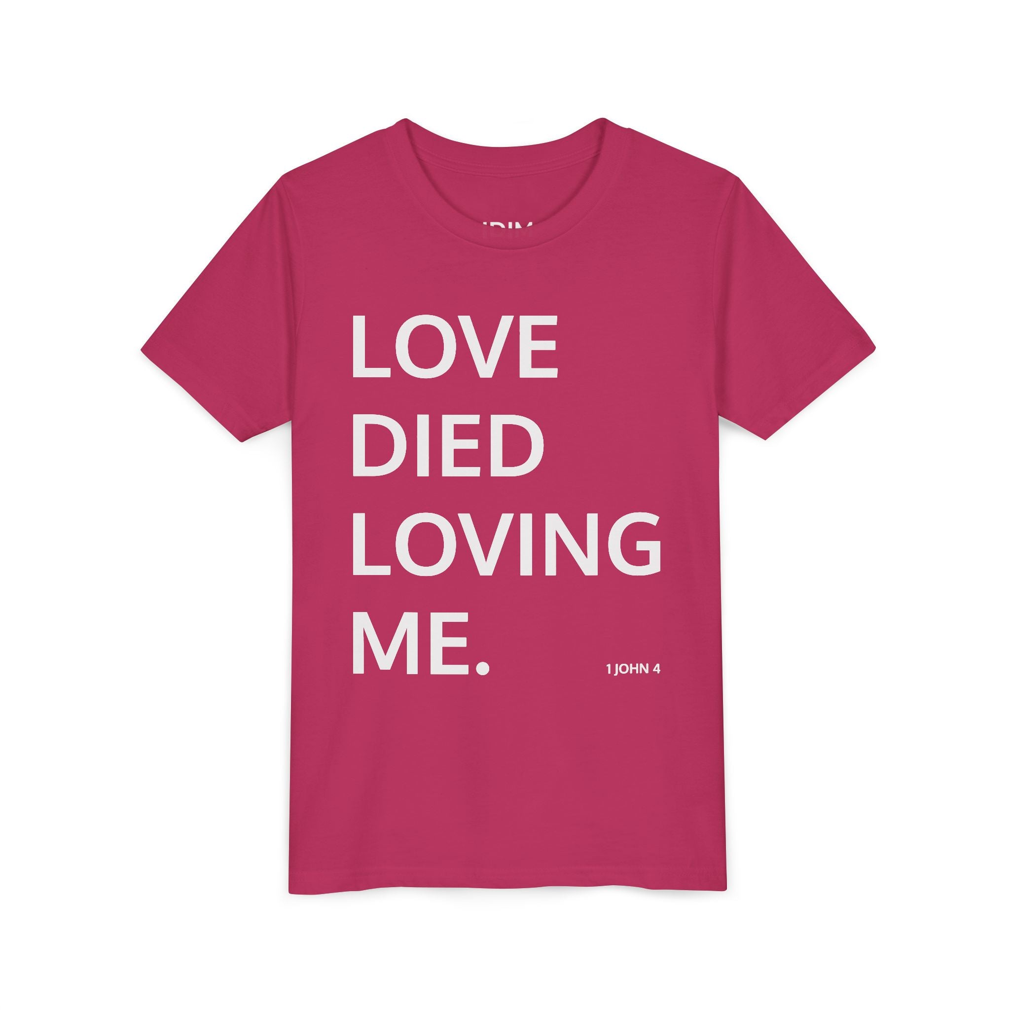 Love Died Loving Me - Youth Tee (Black Back Logo)