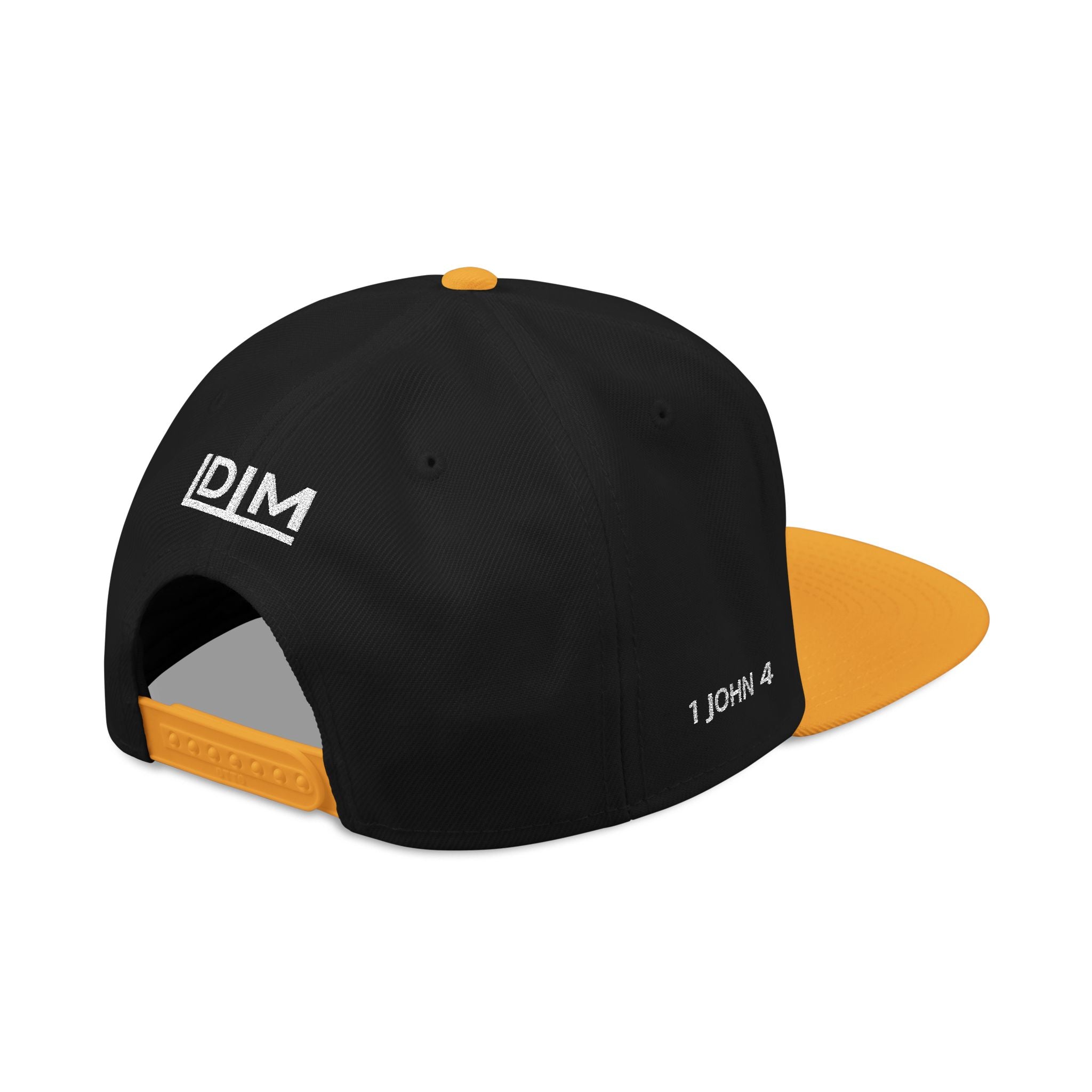 Love Died Loving Me - Embroidered Snapback Cap (White Logo)