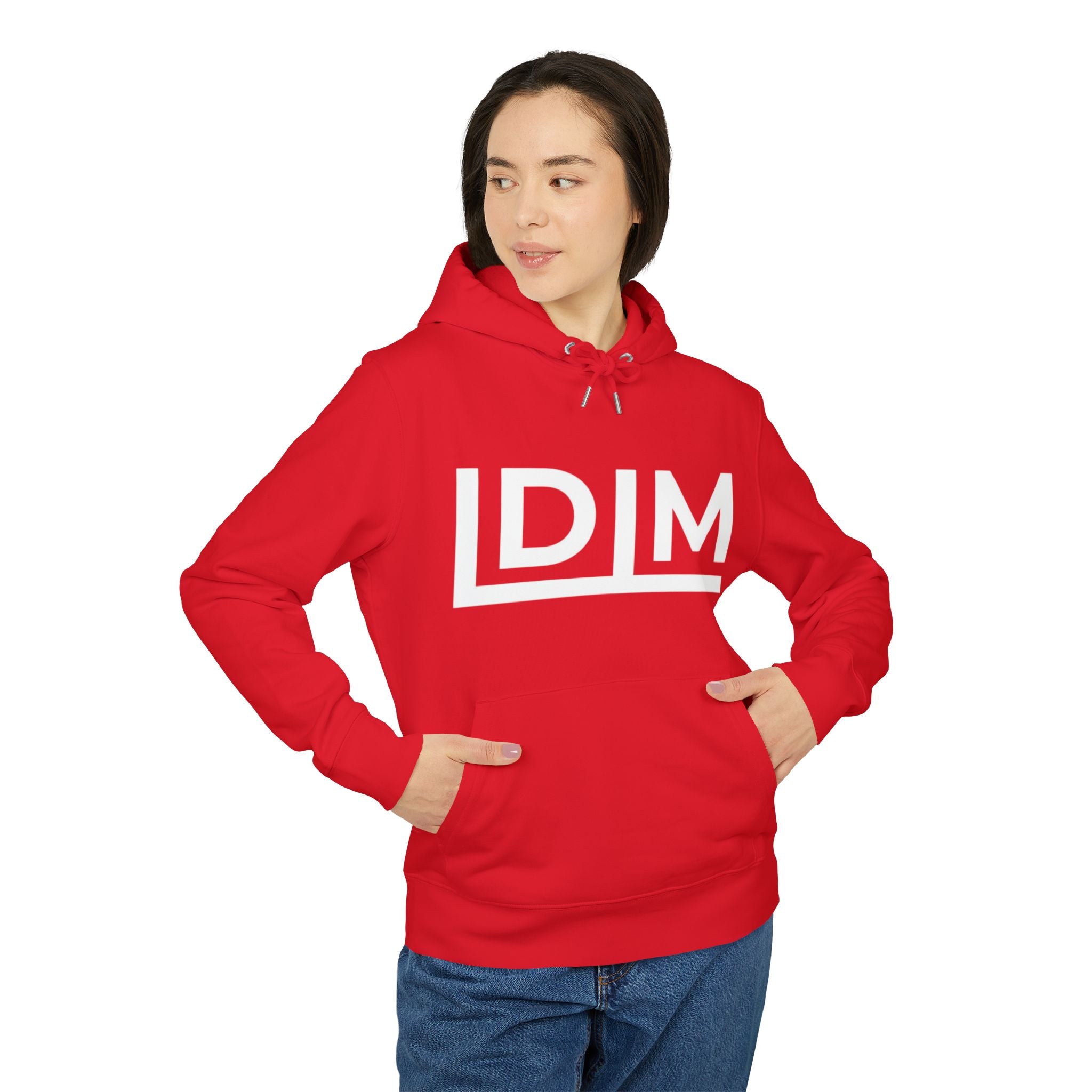 Love Died Loving Me - Unisex Hoodie (White Horiz Logo)