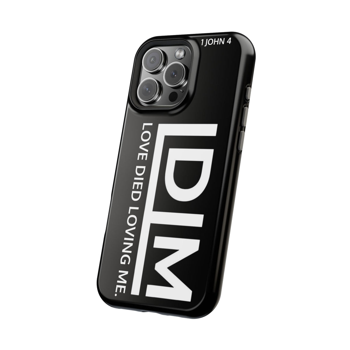 Love Died Loving Me - Magnetic iPhone Case (Black)