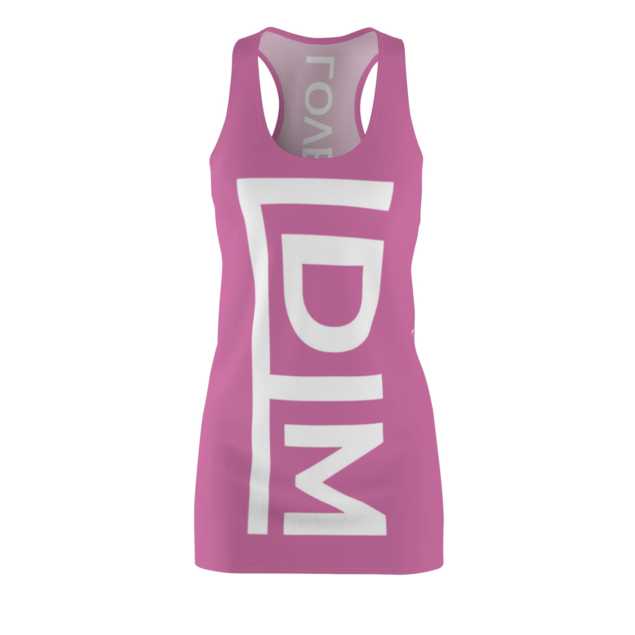 Love Died Loving Me - Chic Racerback Dress (Salmon Pink)