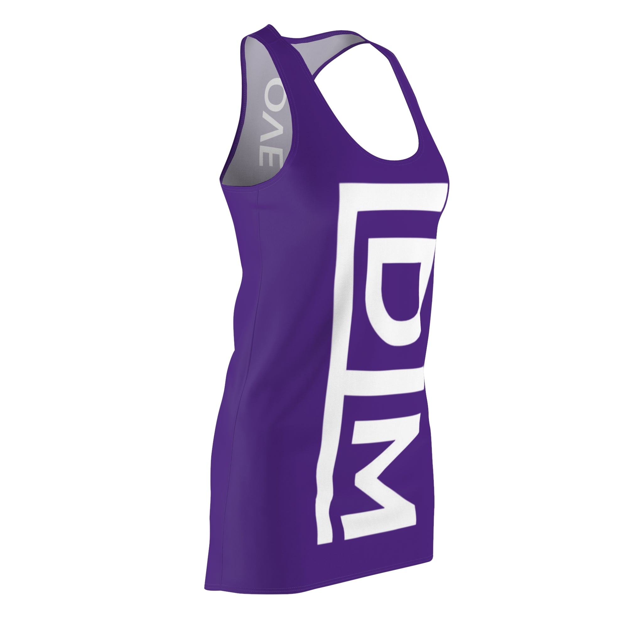 Love Died Loving Me - Chic Racerback Dress (Violet)