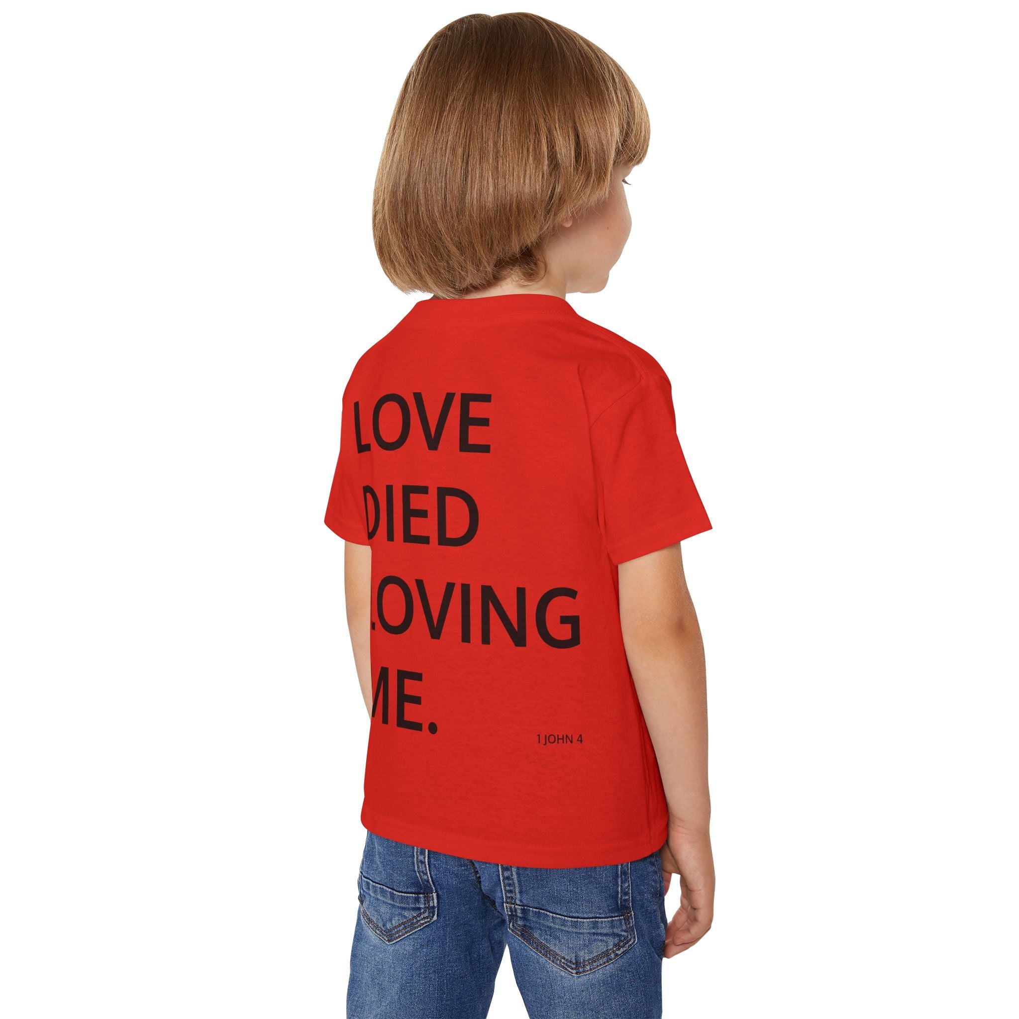 Love Died Loving Me - Toddler T-Shirt (Black Front Logo)
