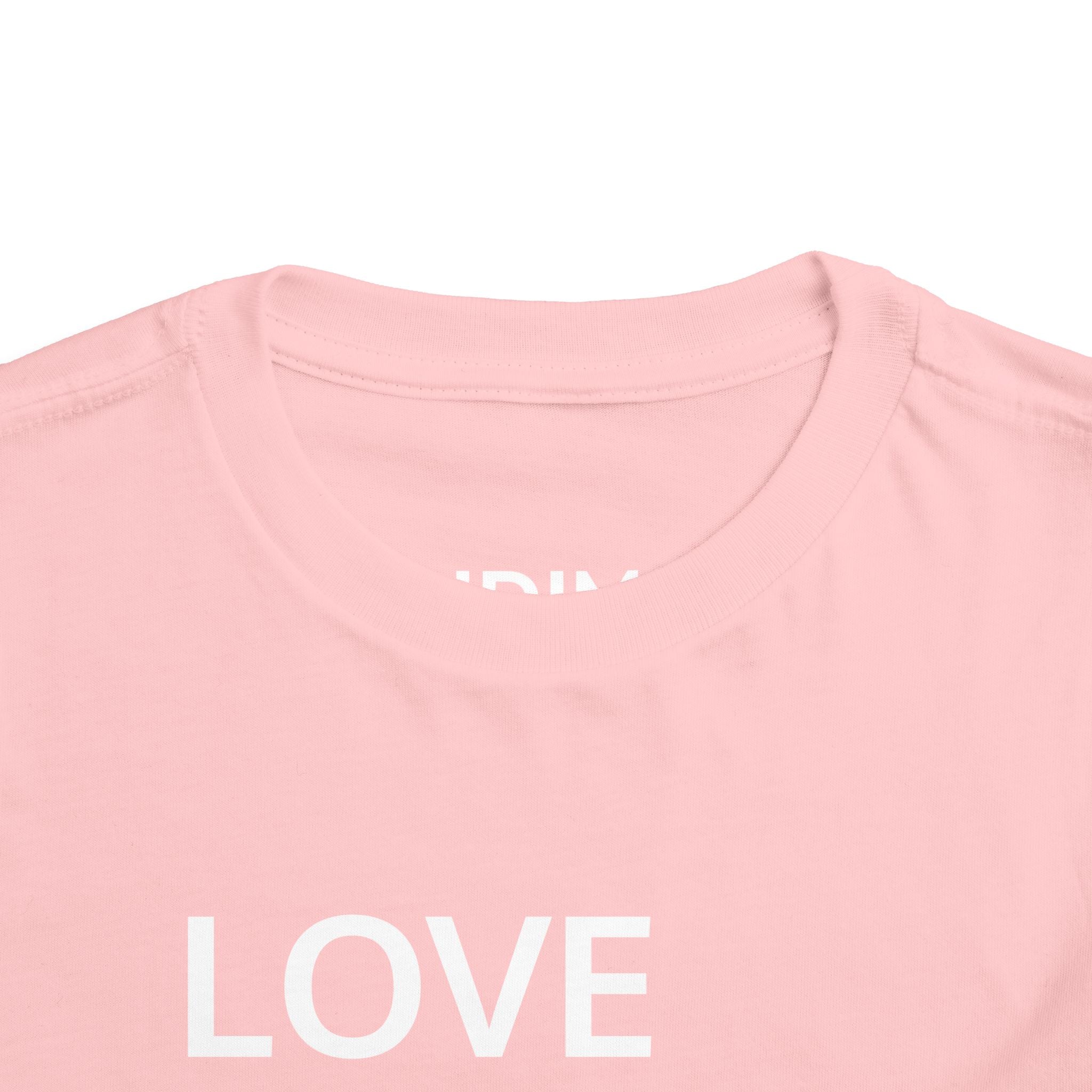 Love Died Loving Me - Toddler T-Shirt (White Back Logo)