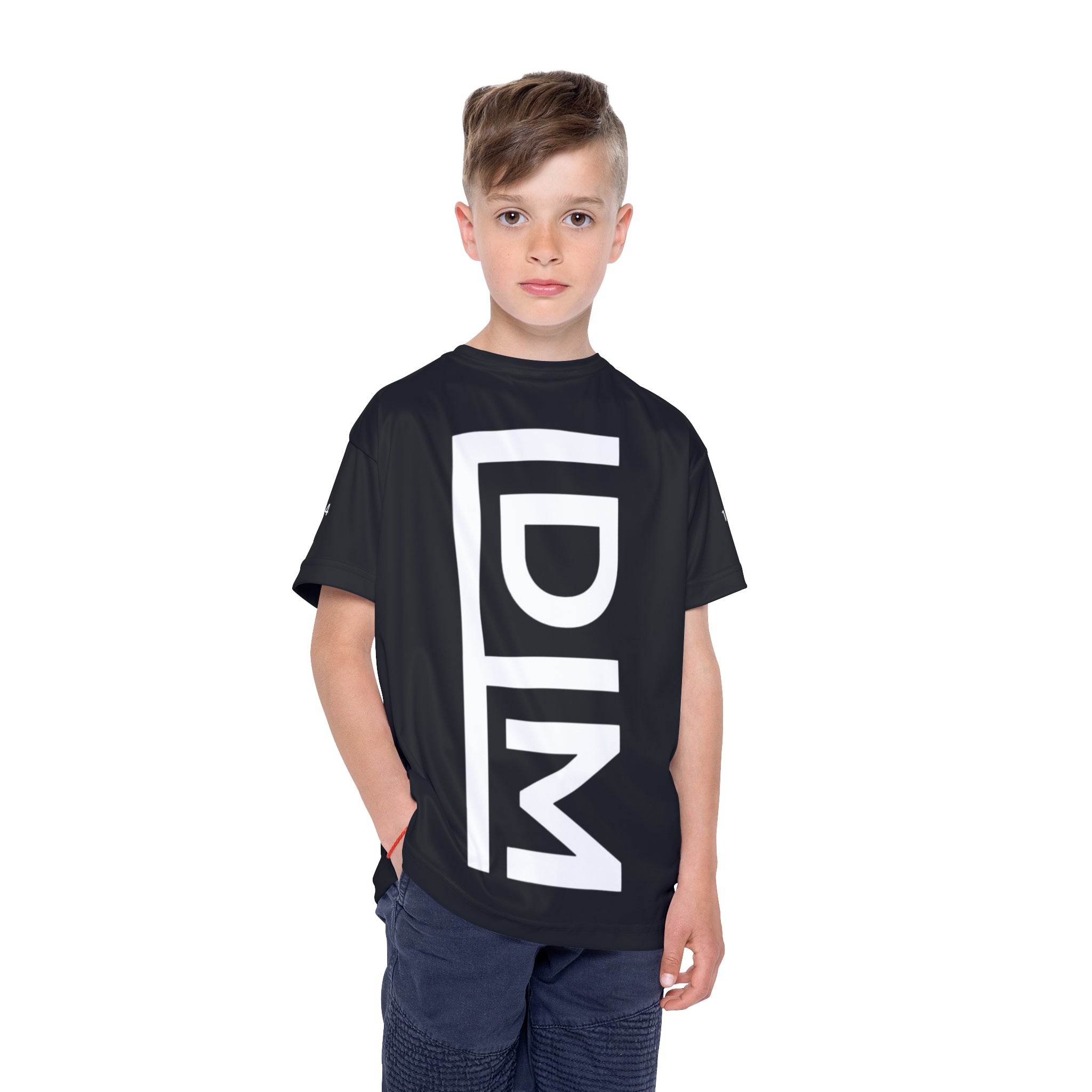 Love Died Loving Me - Kids Sports Jersey (Black/White)