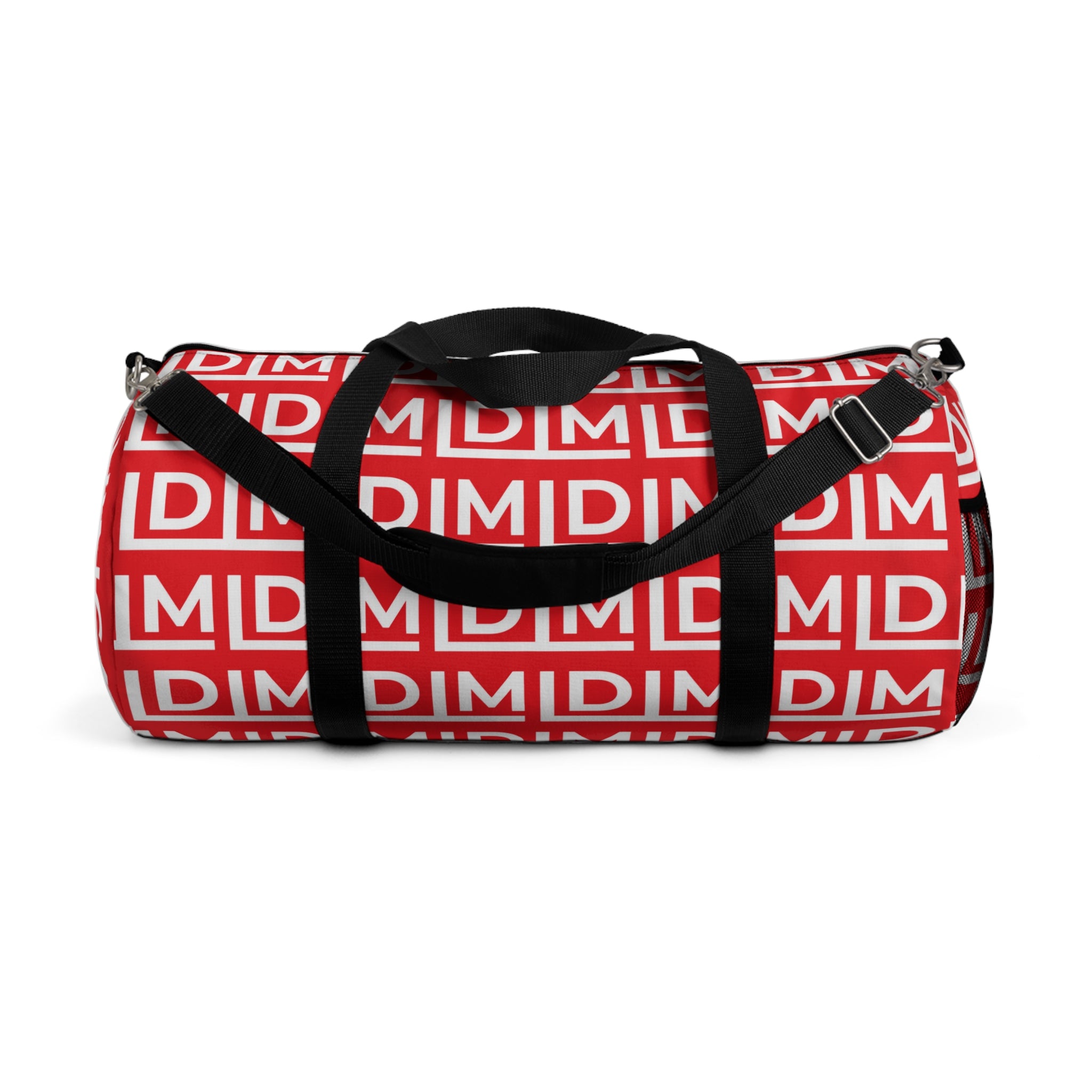 Love Died Loving Me - Travel Duffel Bag (Red/White)
