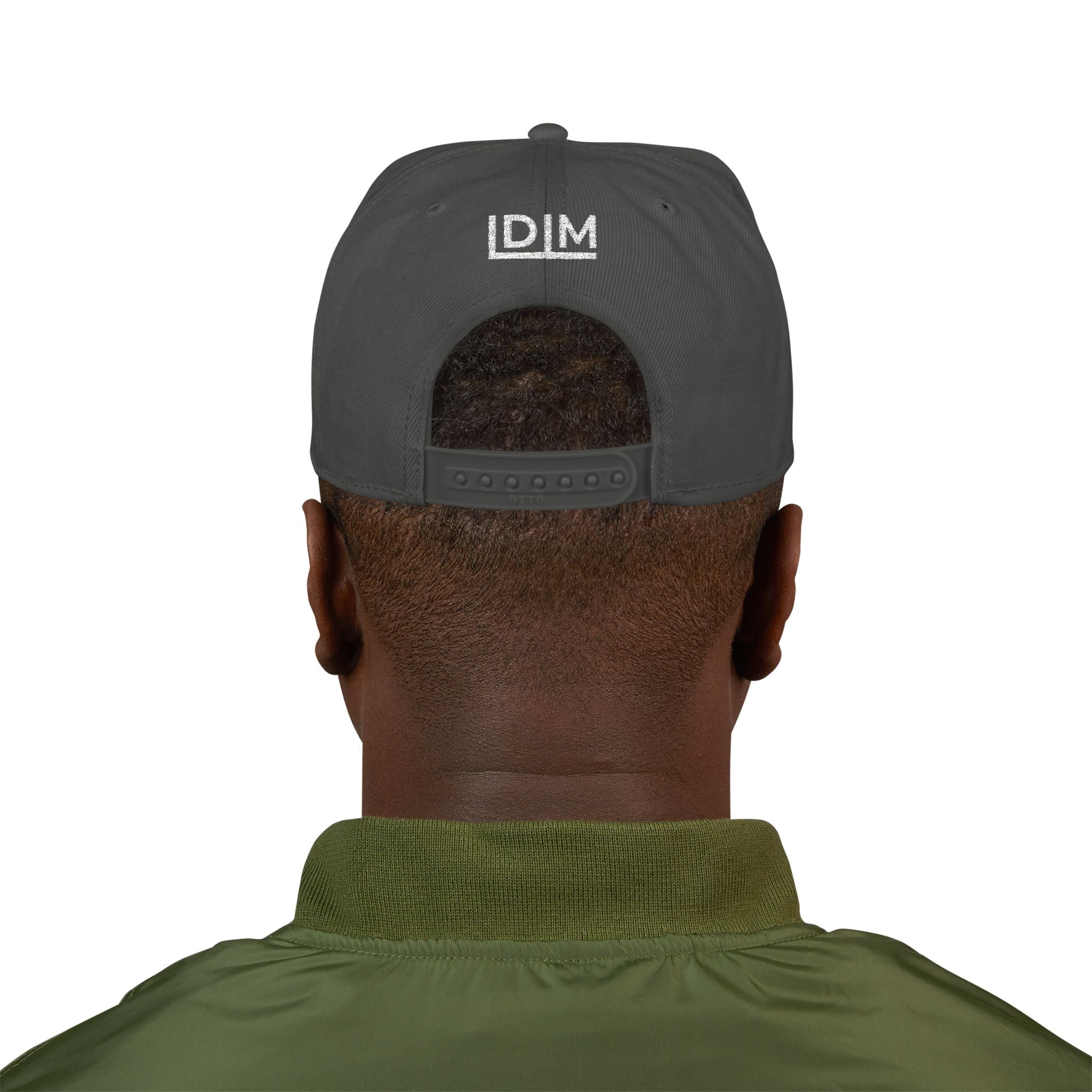 Love Died Loving Me - Embroidered Snapback Cap (White Logo)