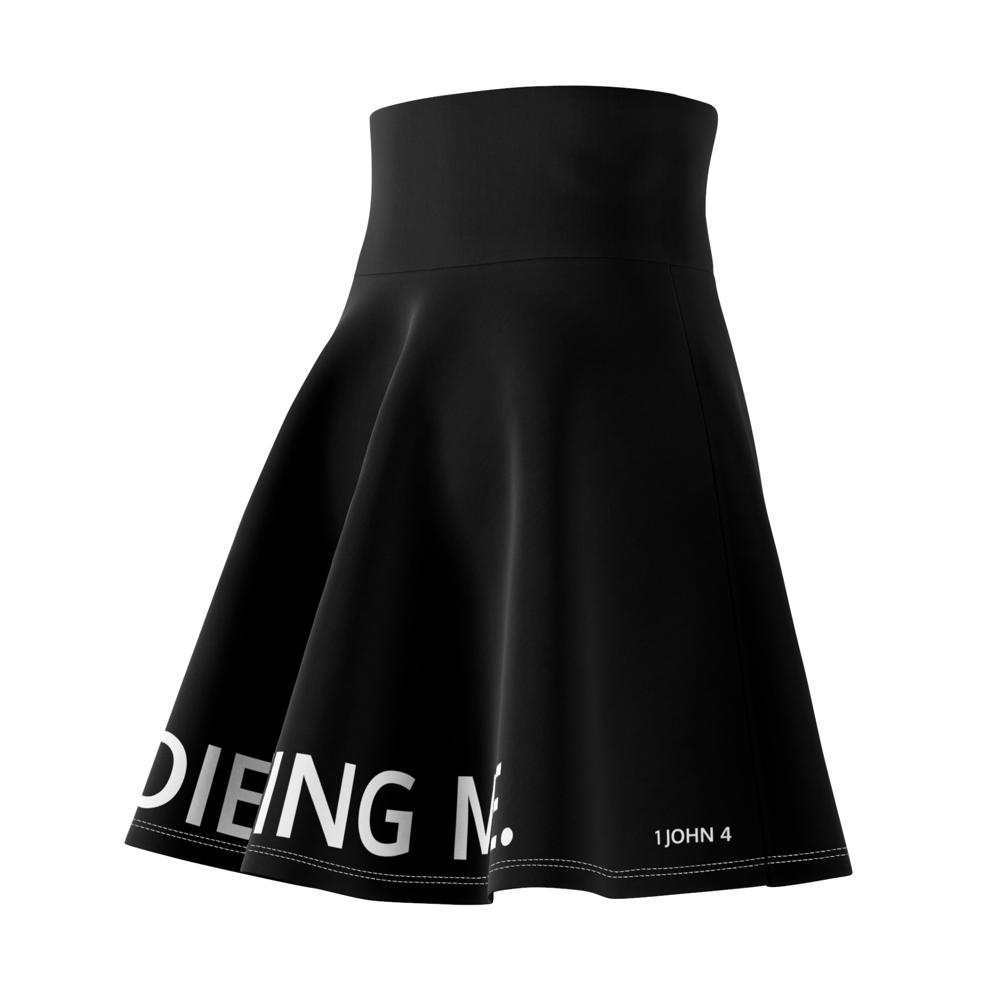 Love Died Loving Me - Chic Skirt (Black)