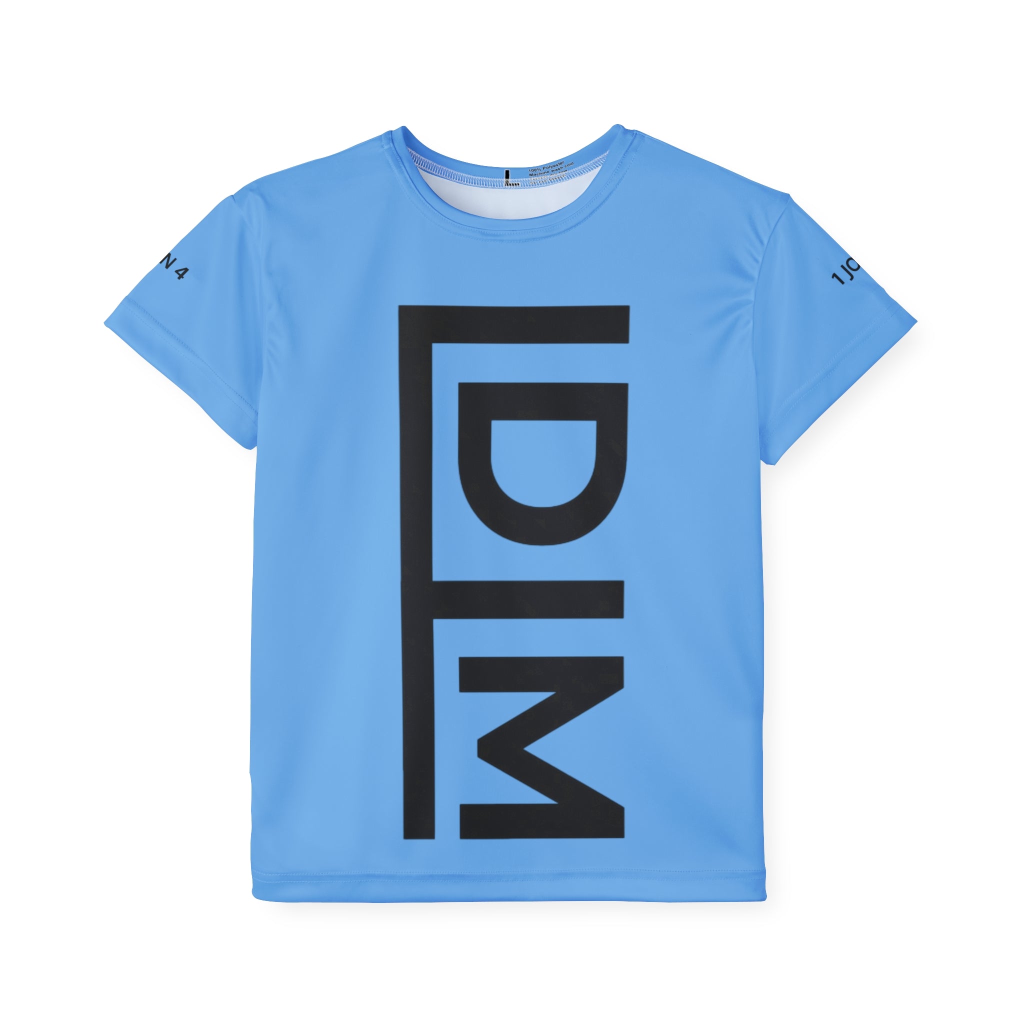 Love Died Loving Me - Kids Sports Jersey (Baby Blue/Black)