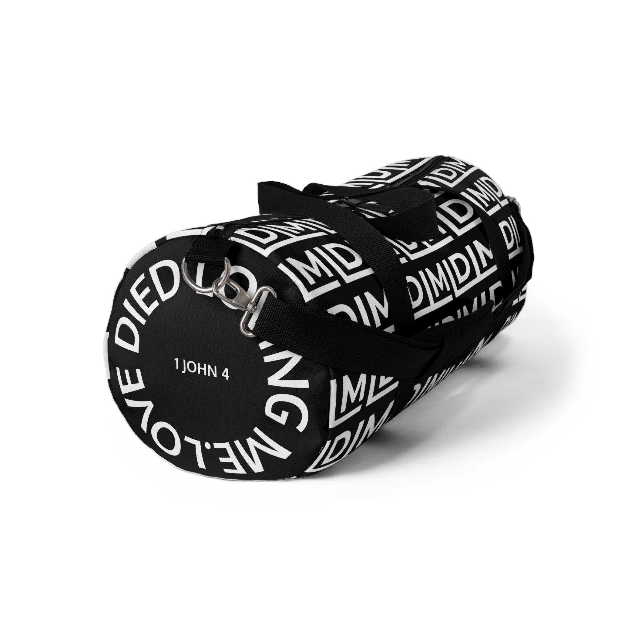 Love Died Loving Me - Travel Duffel Bag (Black)