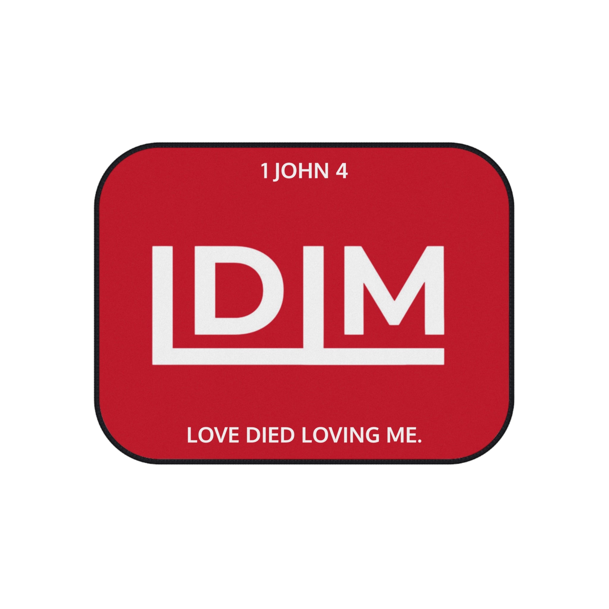 Love Died Loving Me - Car Mats Set (Red)