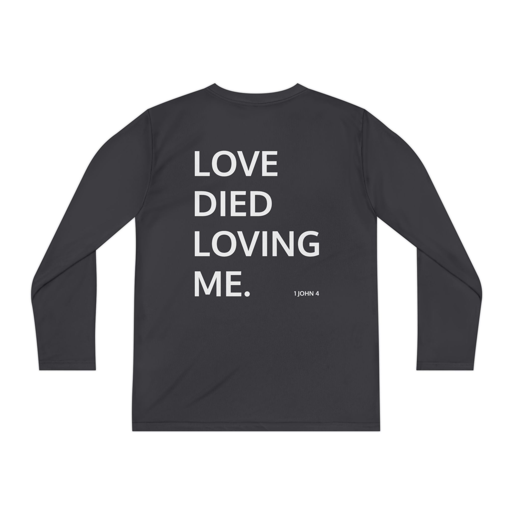 Love Died Loving Me - Youth Long Sleeve (White Logo)