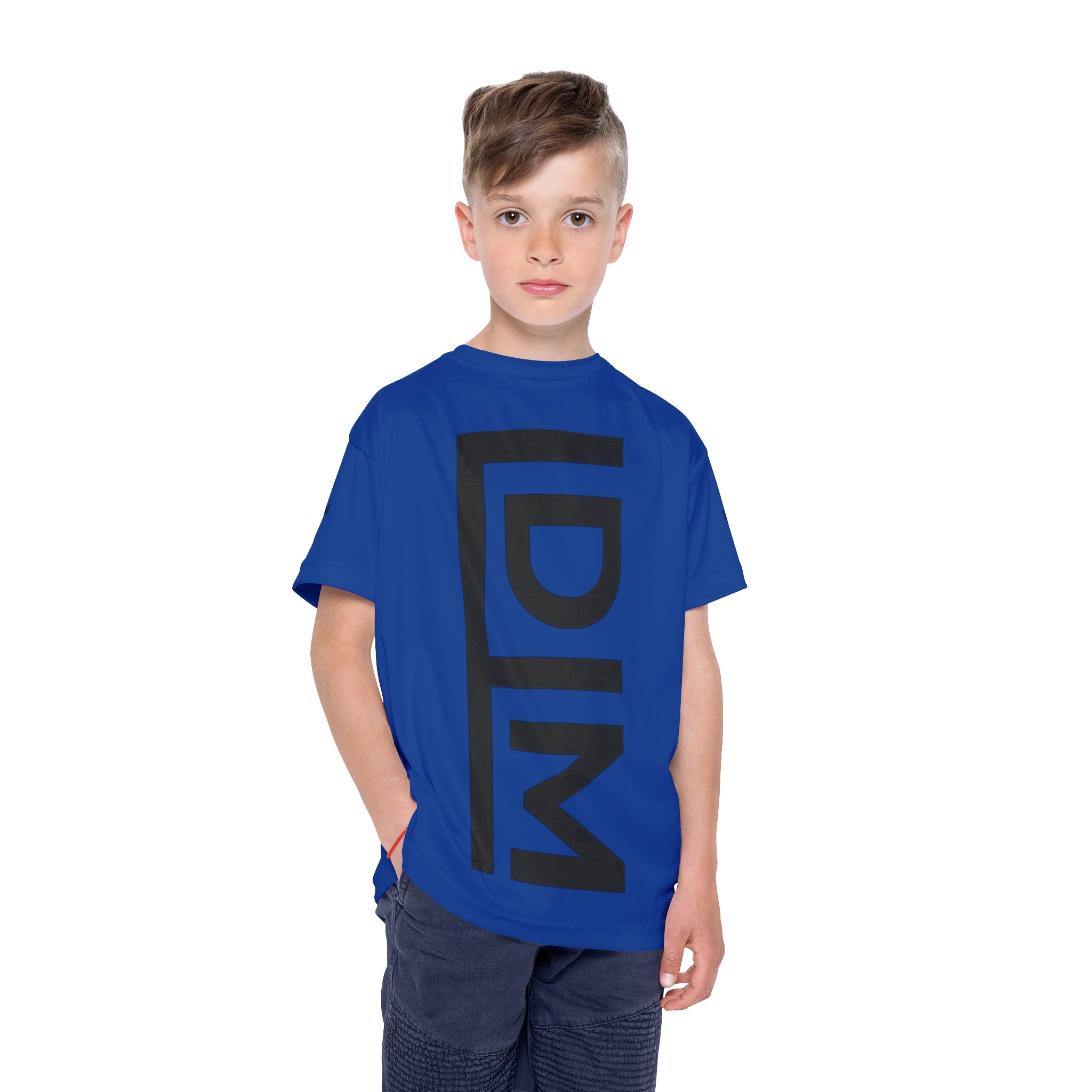 Love Died Loving Me - Kids Sports Jersey (Royal Blue/Black)