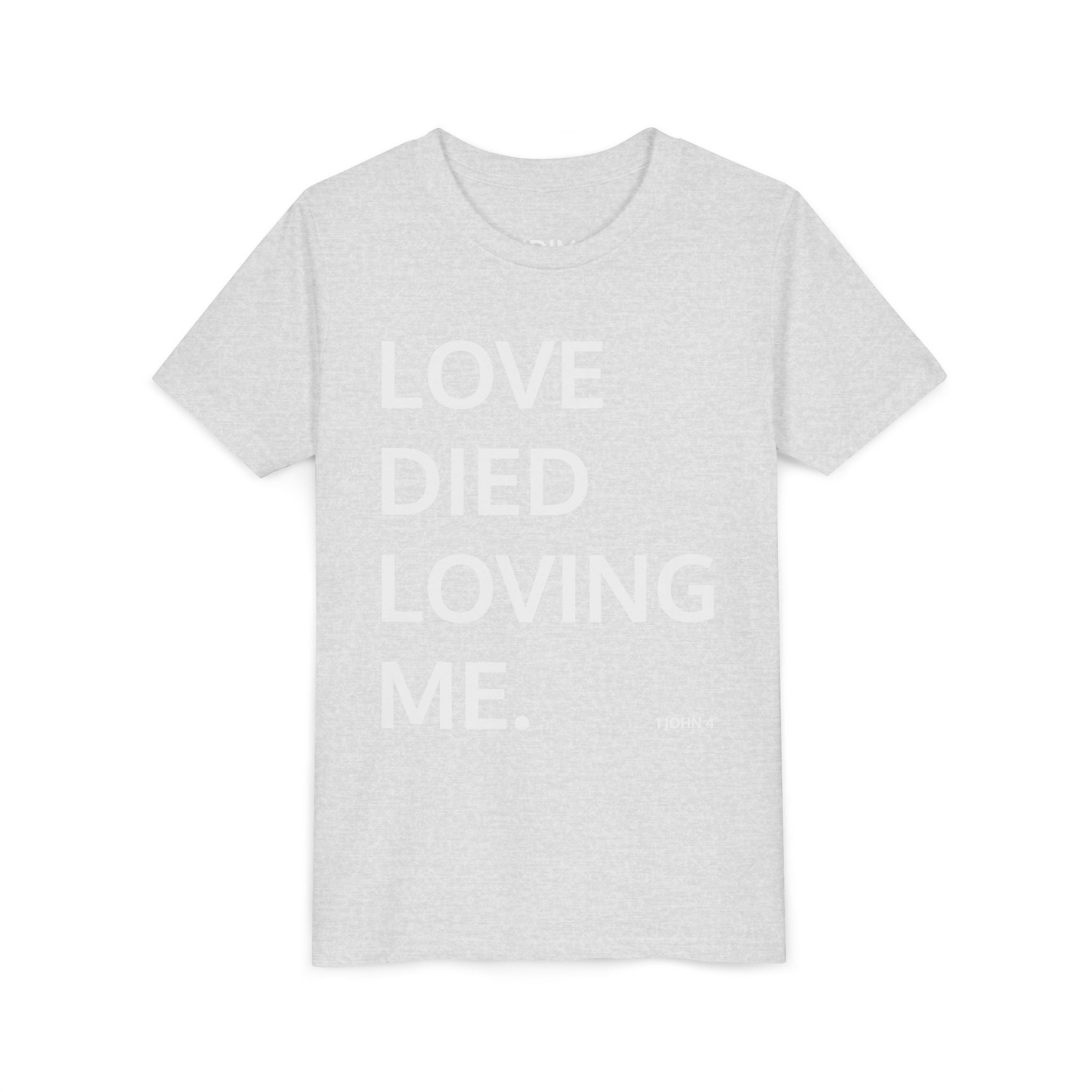 Love Died Loving Me - Youth Tee (Black Back Logo)