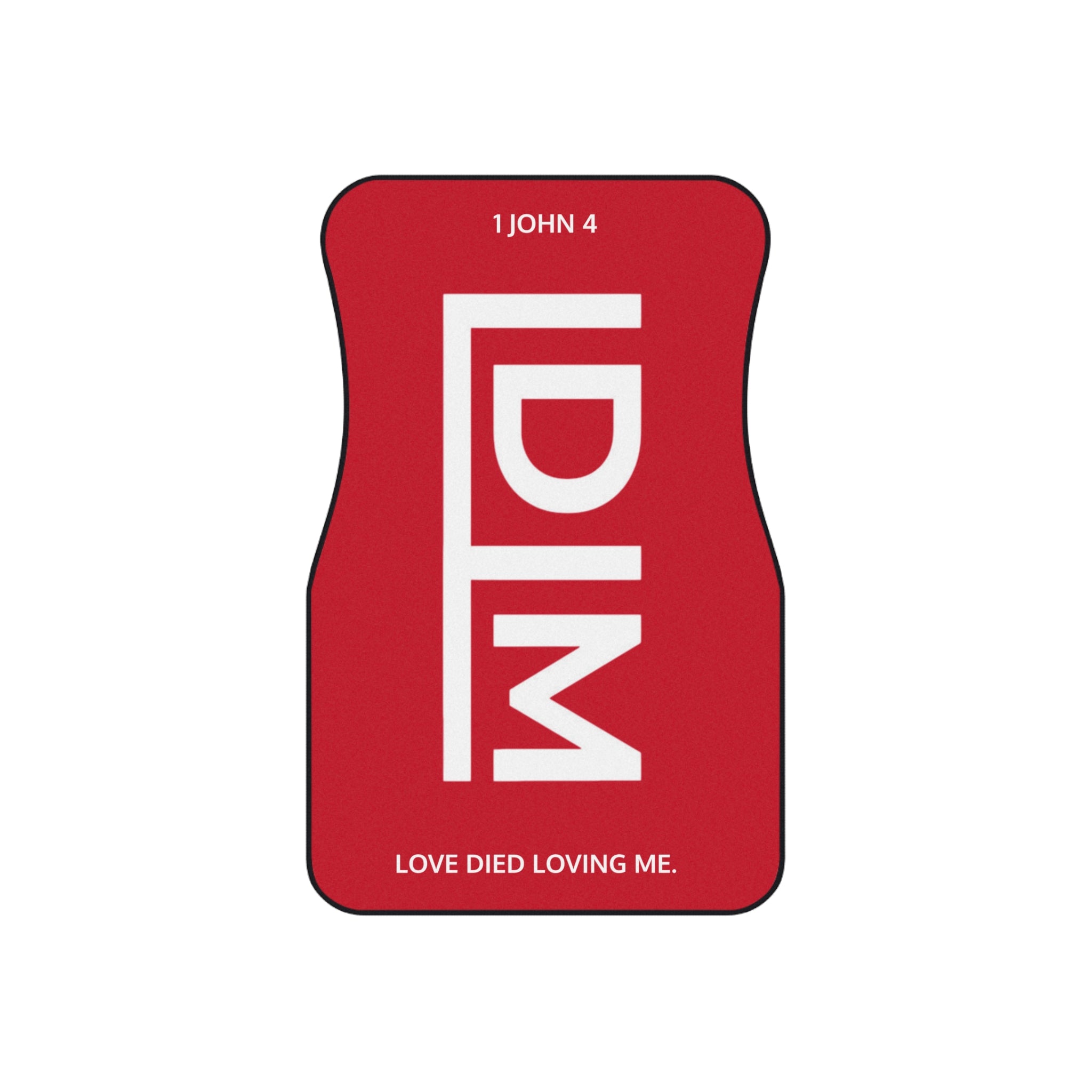 Love Died Loving Me - Car Mats Set (Red)