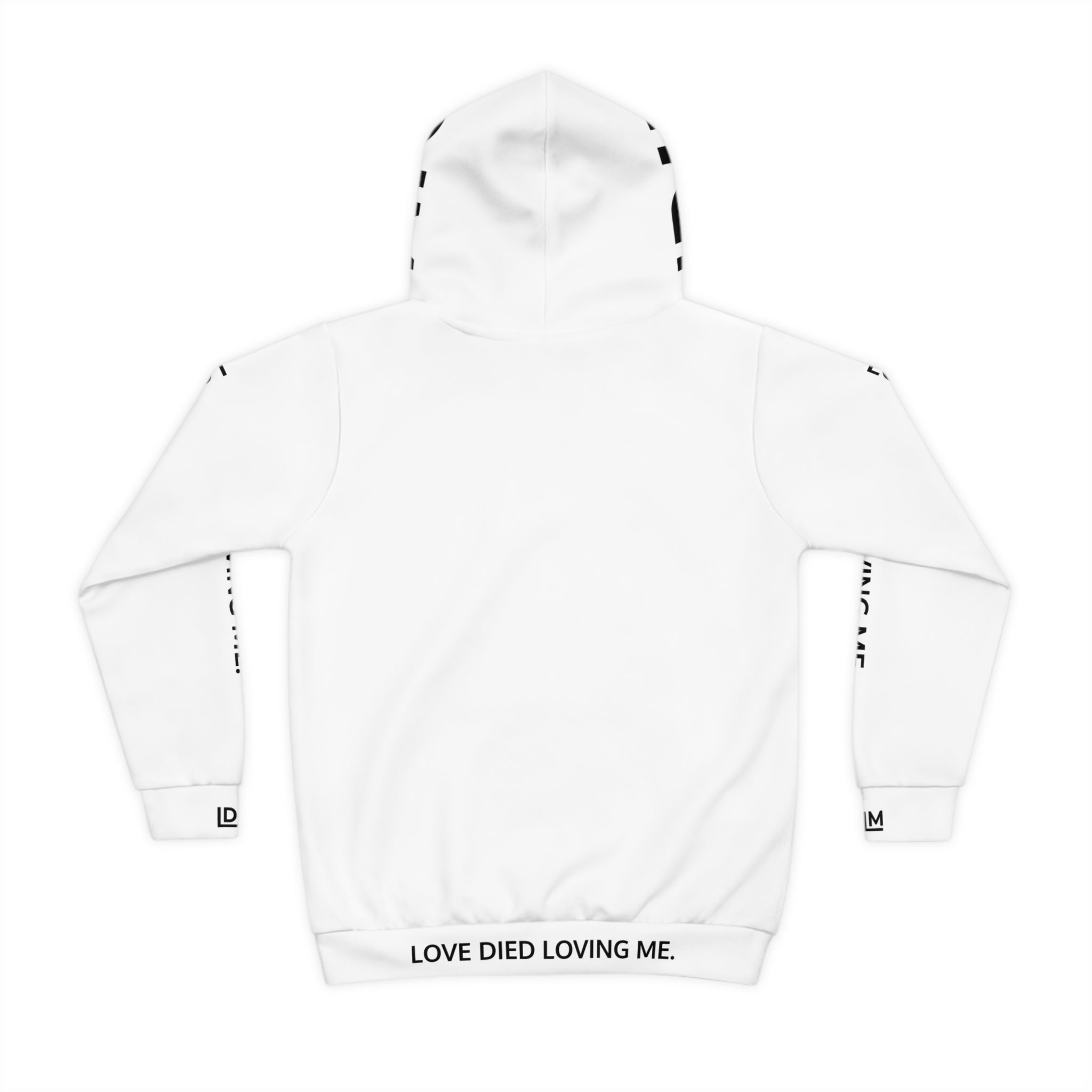 Love Died Loving Me - Kids Hoodie (White)