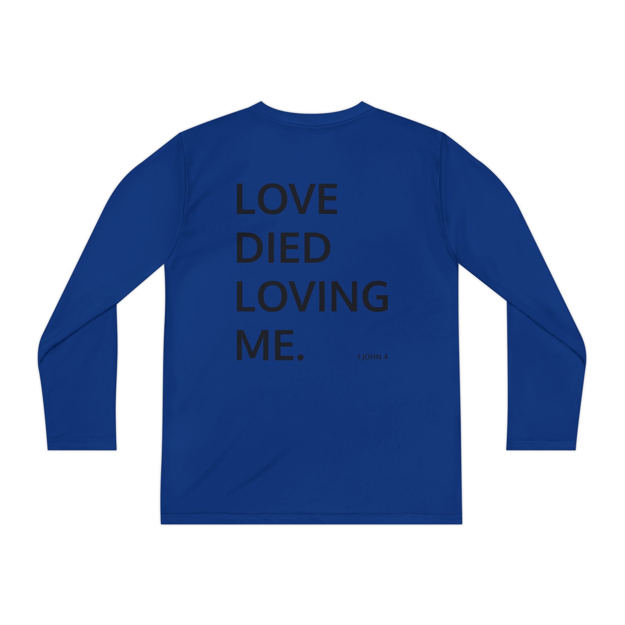 Love Died Loving Me - Youth Long Sleeve (Black Logo)