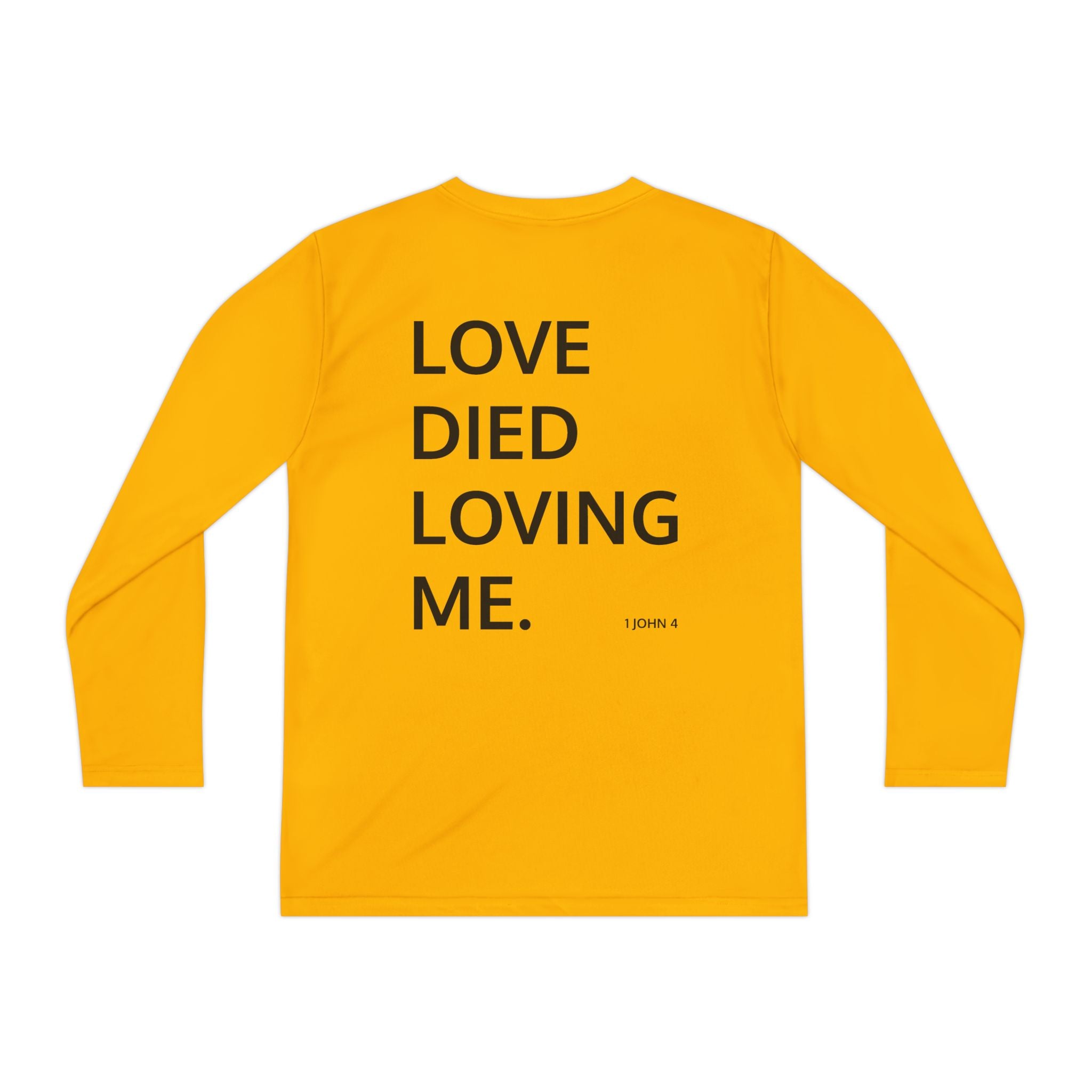 Love Died Loving Me - Youth Long Sleeve (Black Logo)
