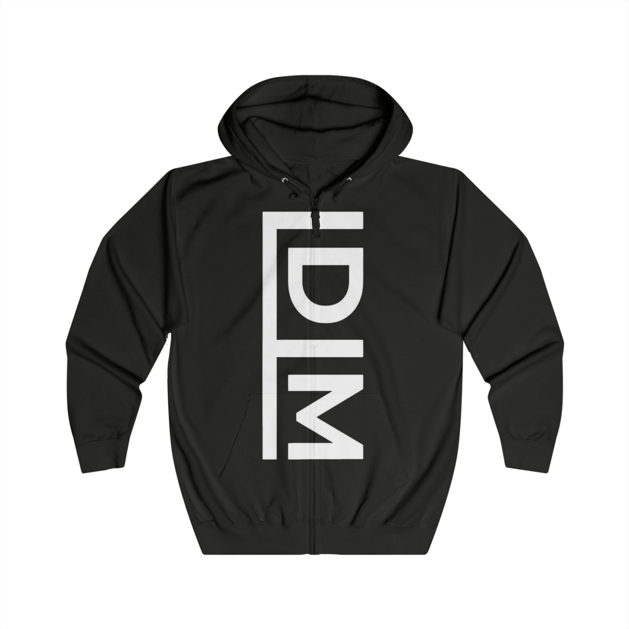 Love Died Loving Me - Unisex Zip Jacket (White Logo)