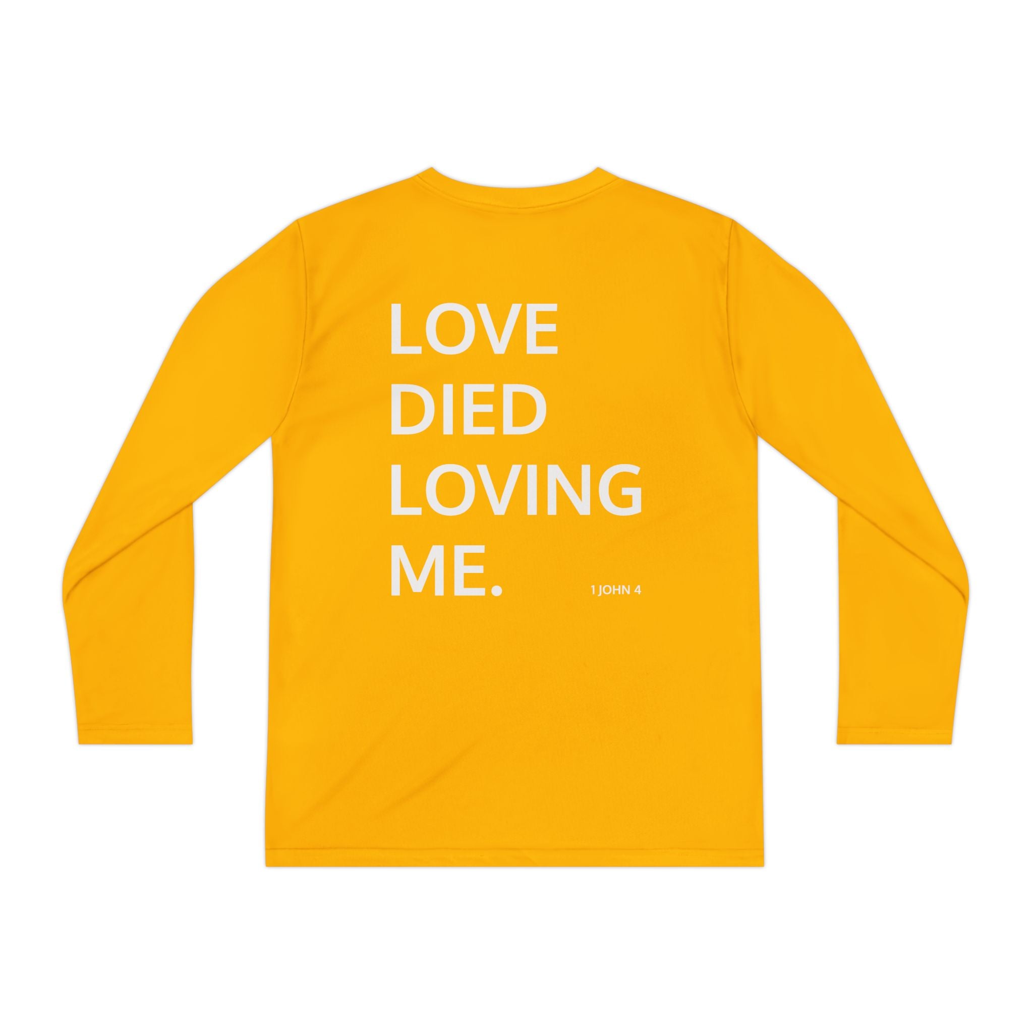 Love Died Loving Me - Youth Long Sleeve (White Logo)