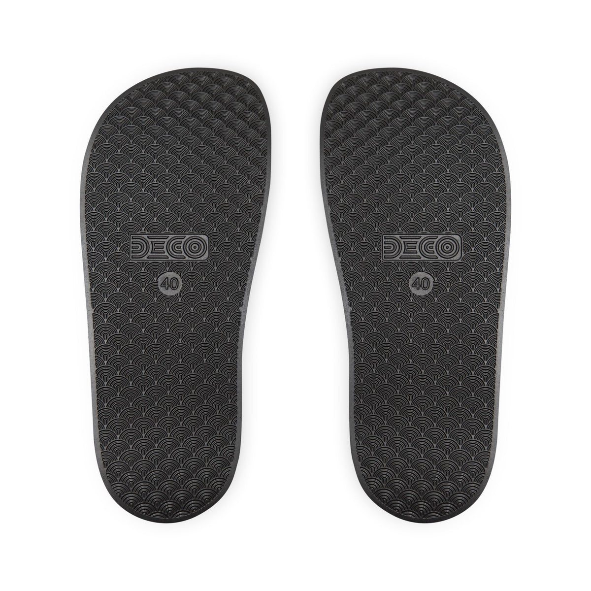 Love Died Loving Me - Men's Removable-Strap Slides (White)