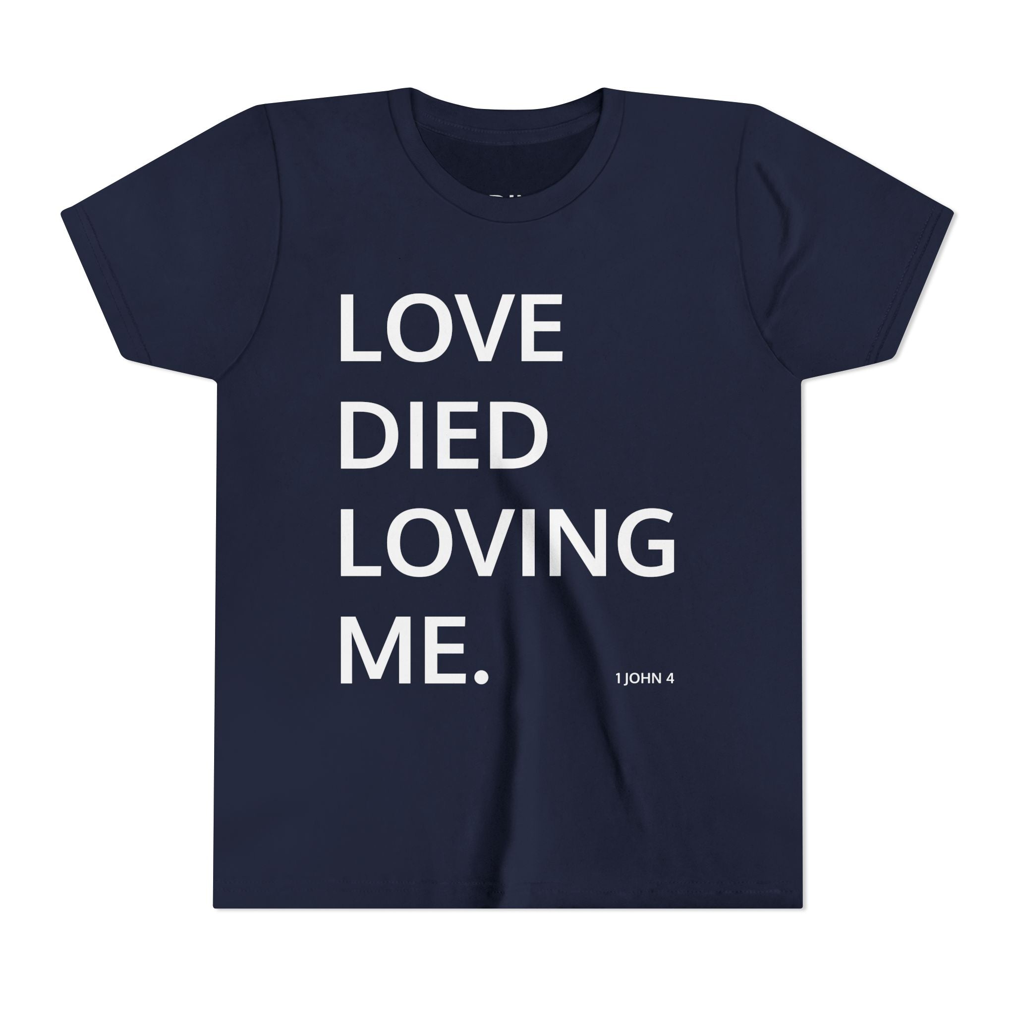 Love Died Loving Me - Youth Tee (Black Back Logo)