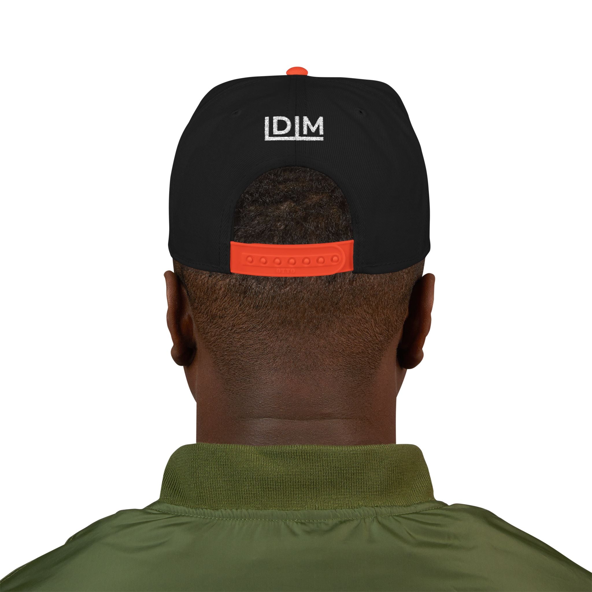 Love Died Loving Me - Embroidered Snapback Cap (White Logo)