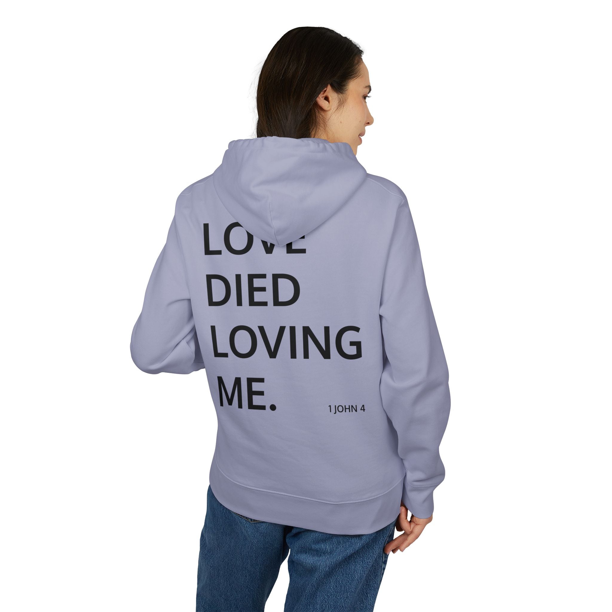 Love Died Loving Me - Unisex Hoodie (Black Horiz Logo)