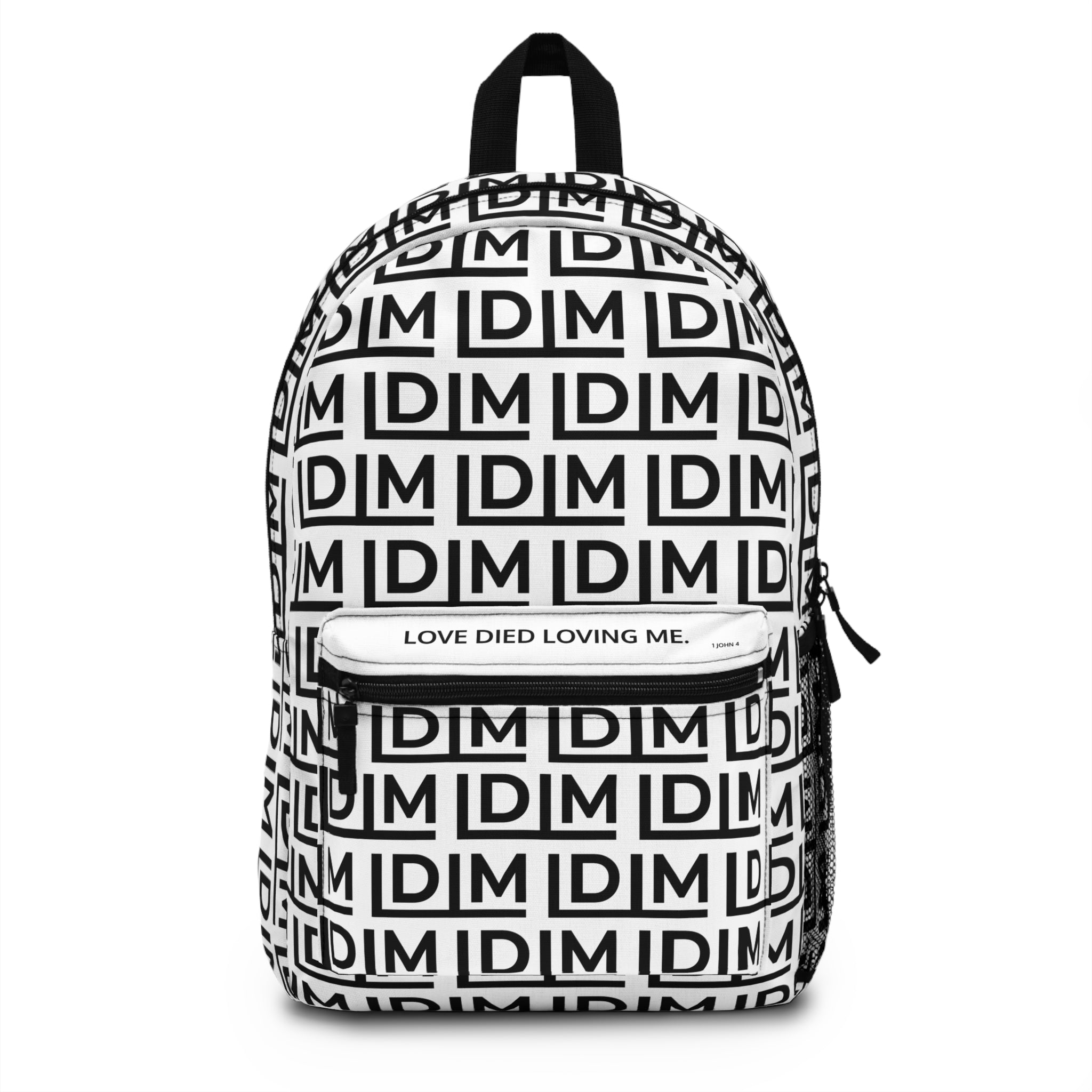 Love Died Loving Me - Backpack (White)