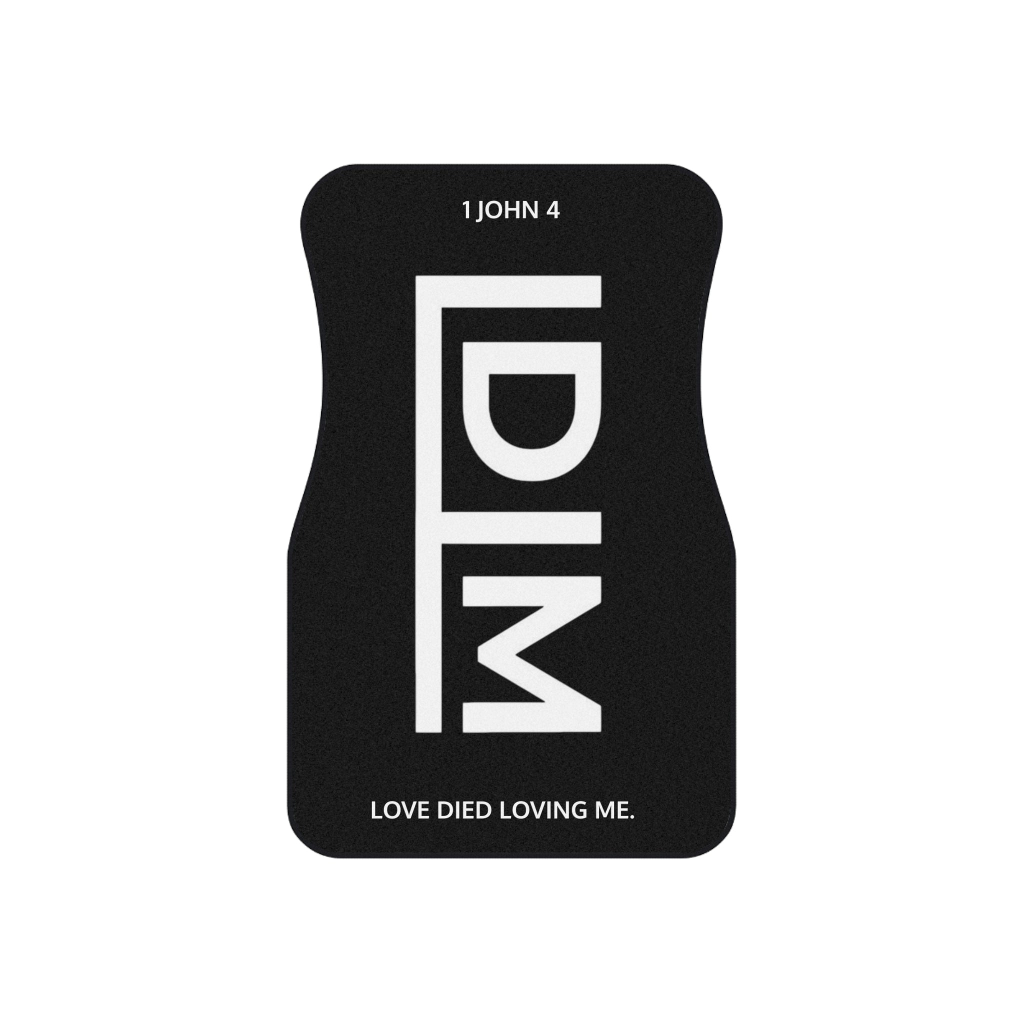 Love Died Loving Me - Car Mats Set (Black)