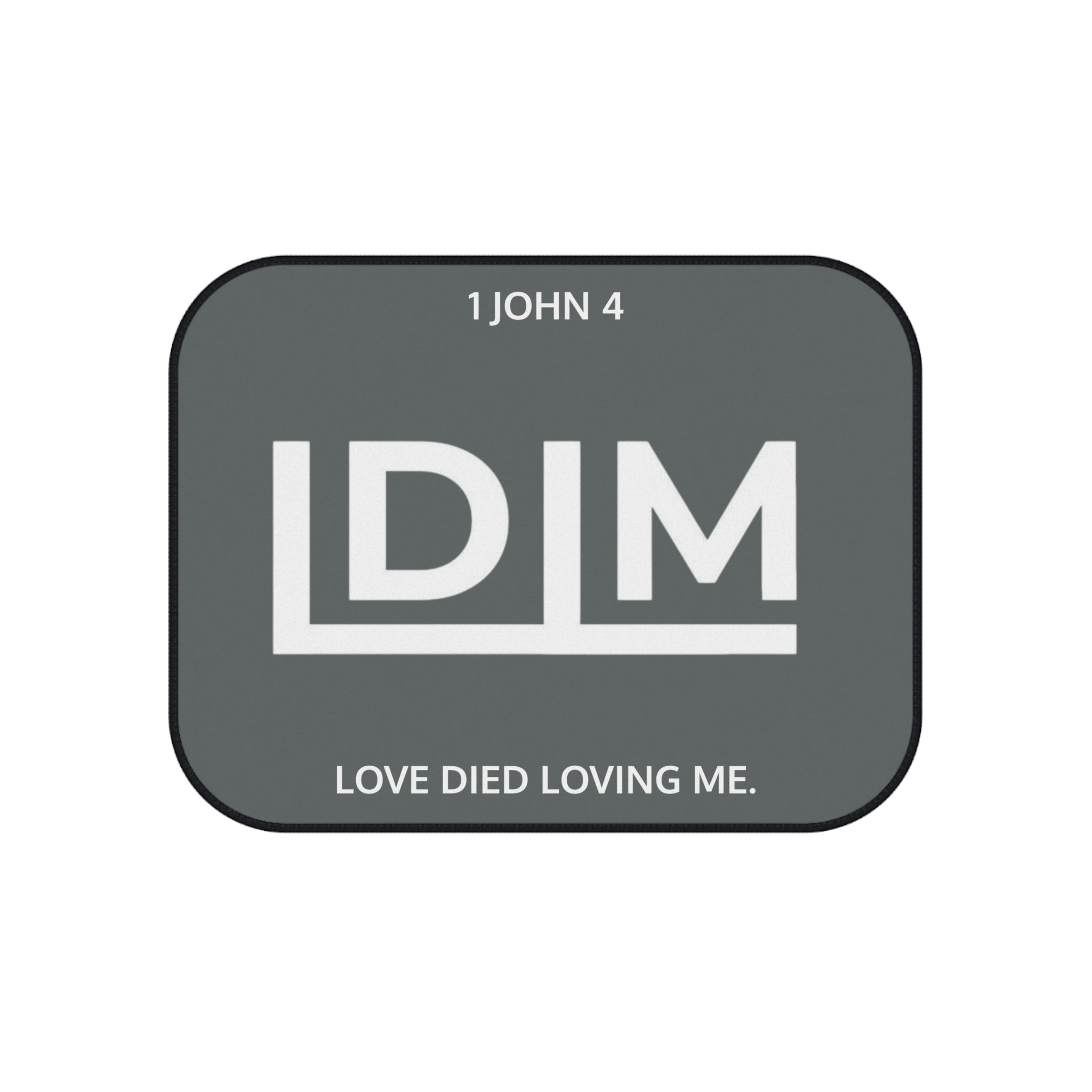 Love Died Loving Me - Car Mats Set (Grey)